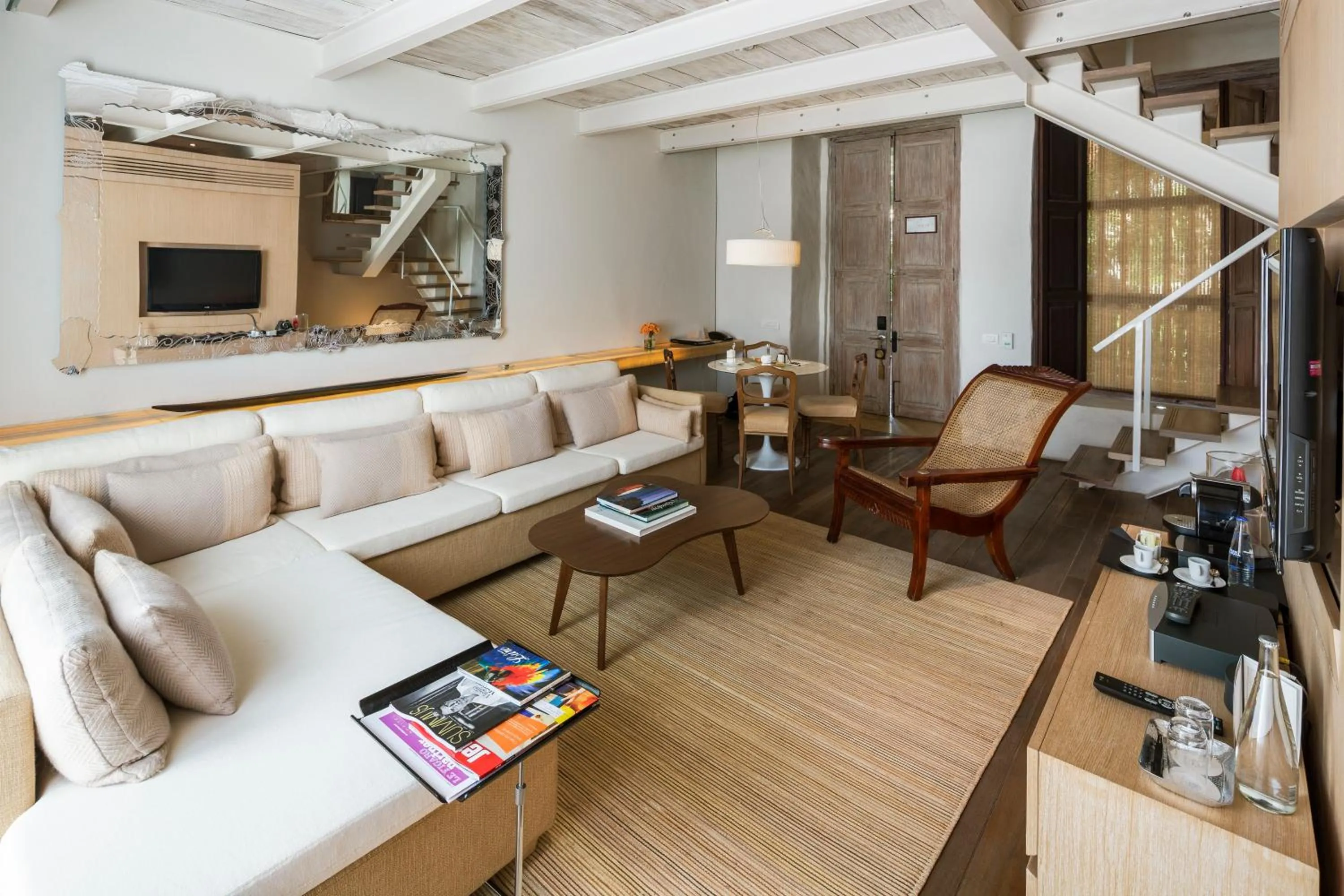 Seating area in Sofitel Legend Santa Clara Cartagena