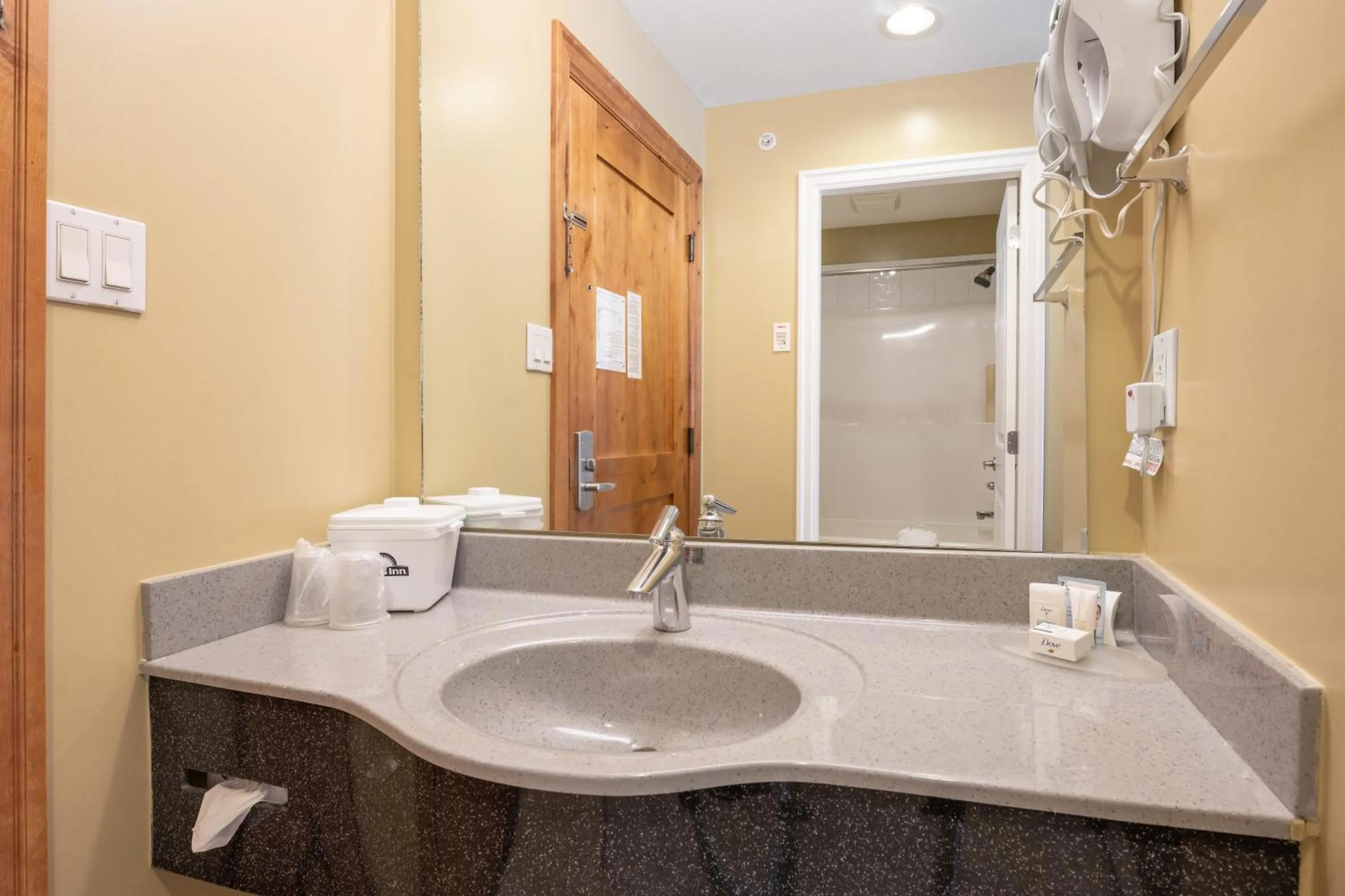 Bathroom in Days Inn by Wyndham Surrey