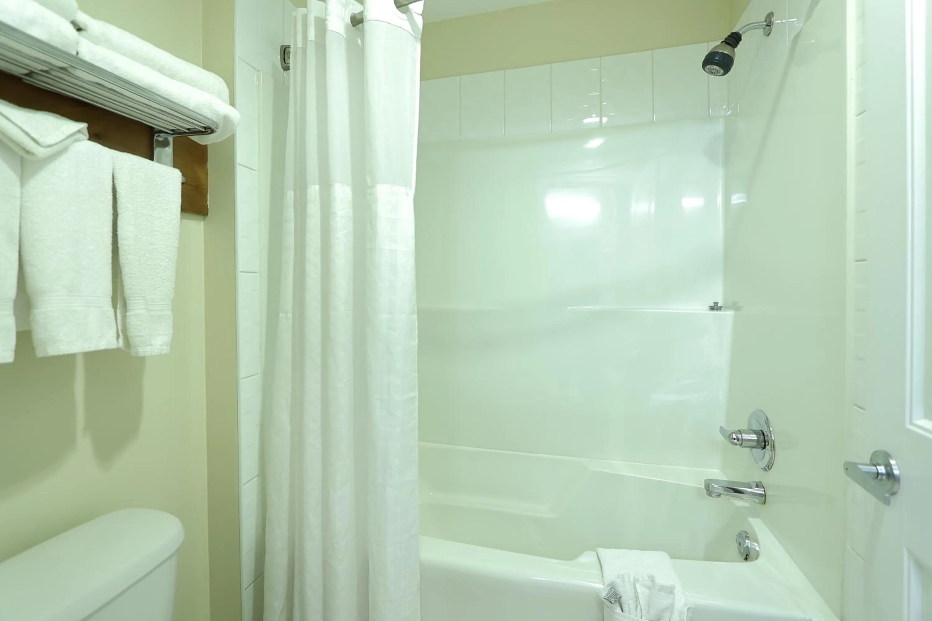 Shower in Days Inn by Wyndham Surrey