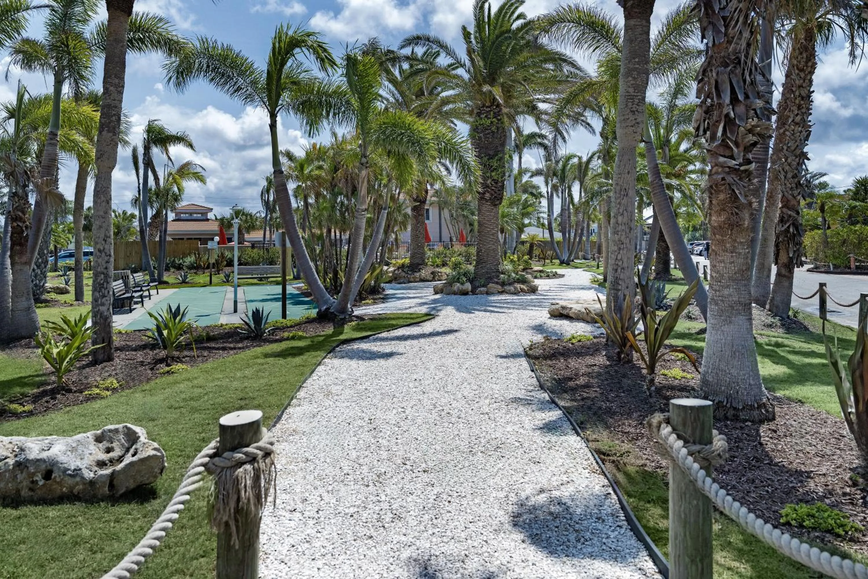 Natural landscape in Tropical Beach Resorts - Sarasota