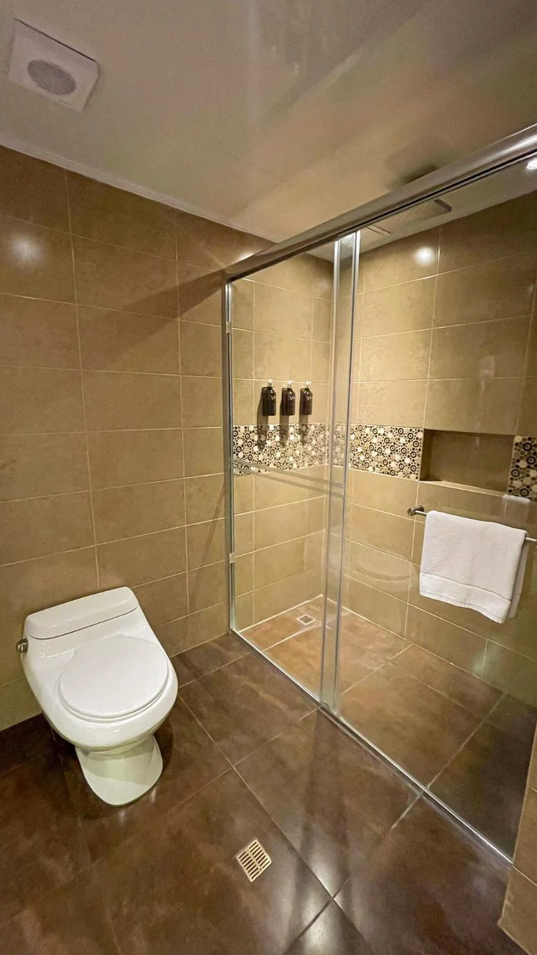 Shower in Mercure Alameda Quito