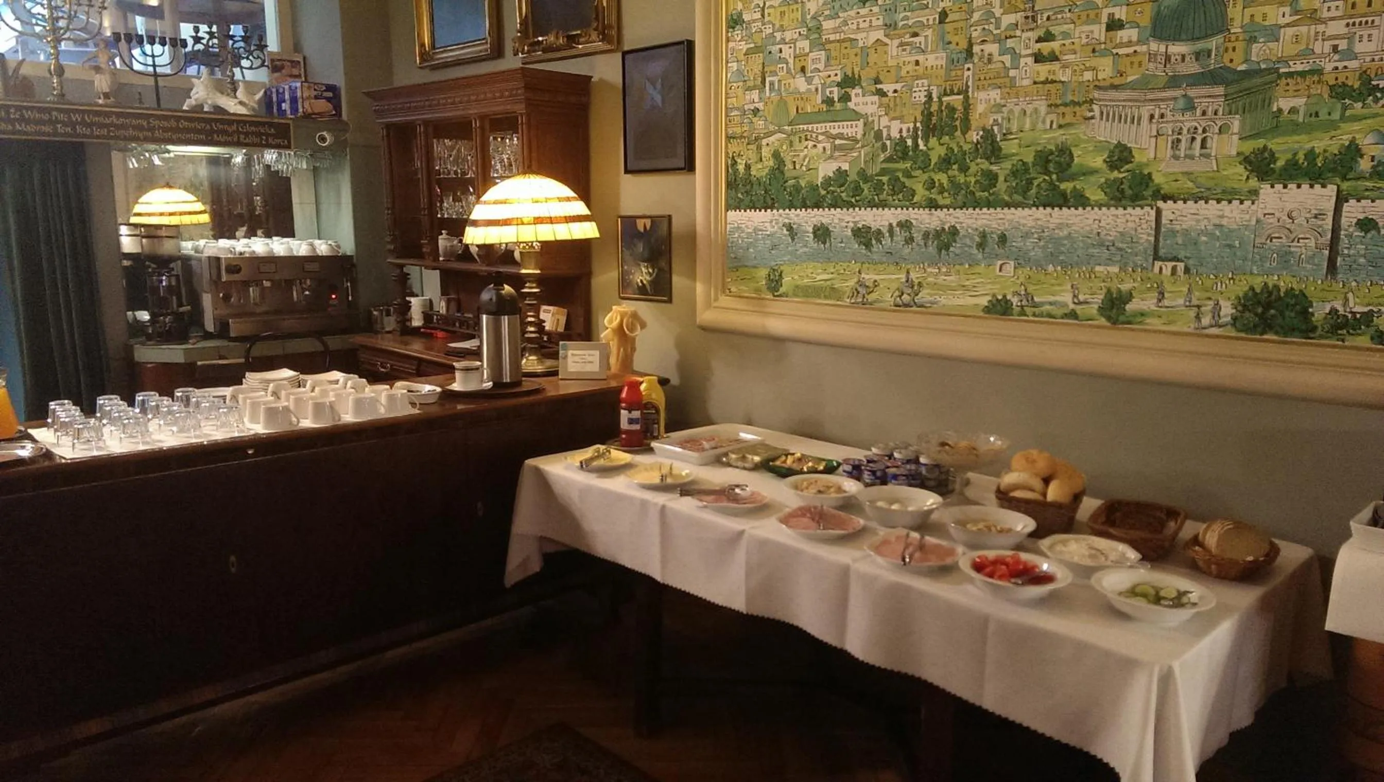 Buffet breakfast in Hotel Alef