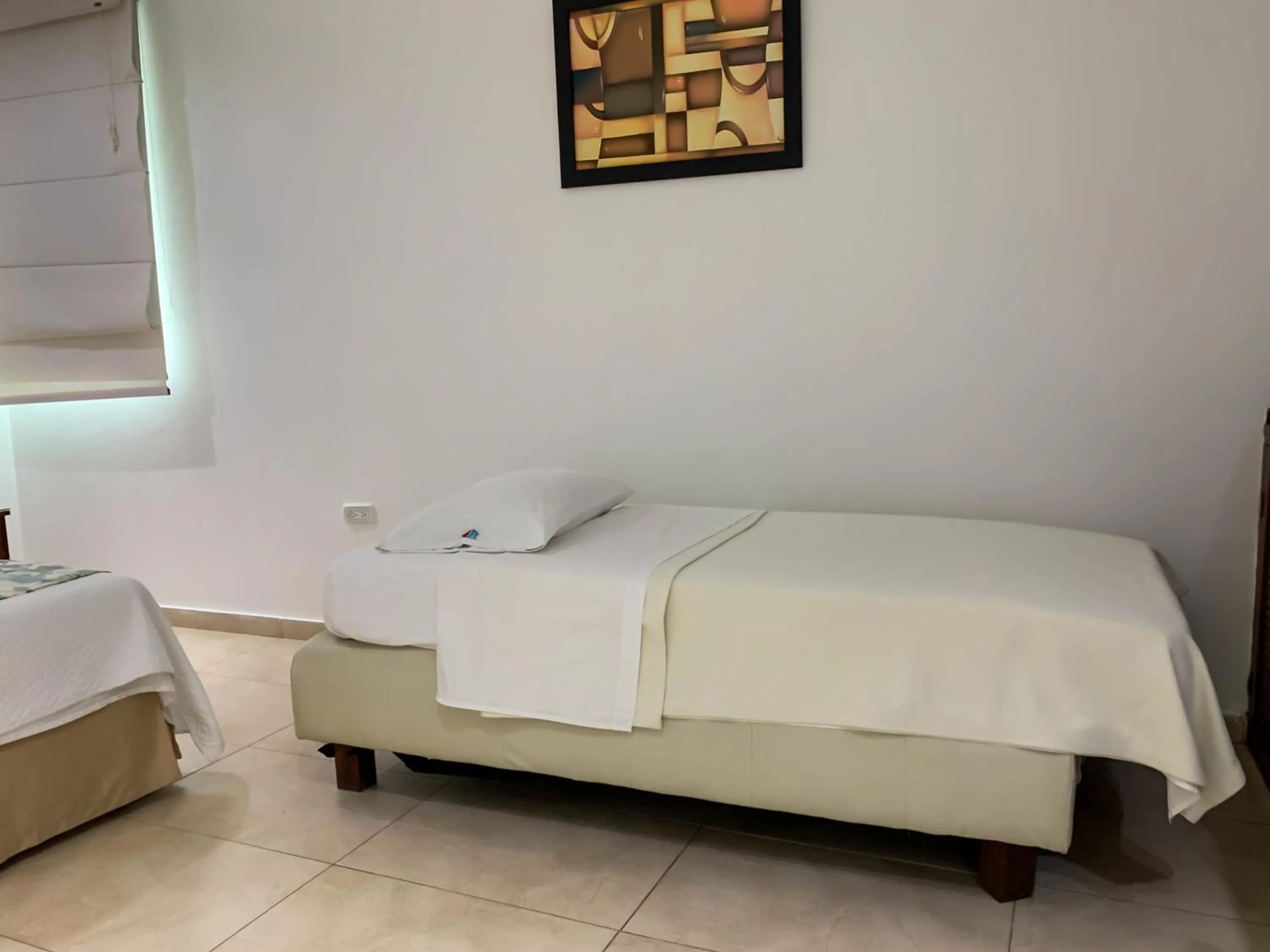 Bed in Hotel Coral Reef Cartagena