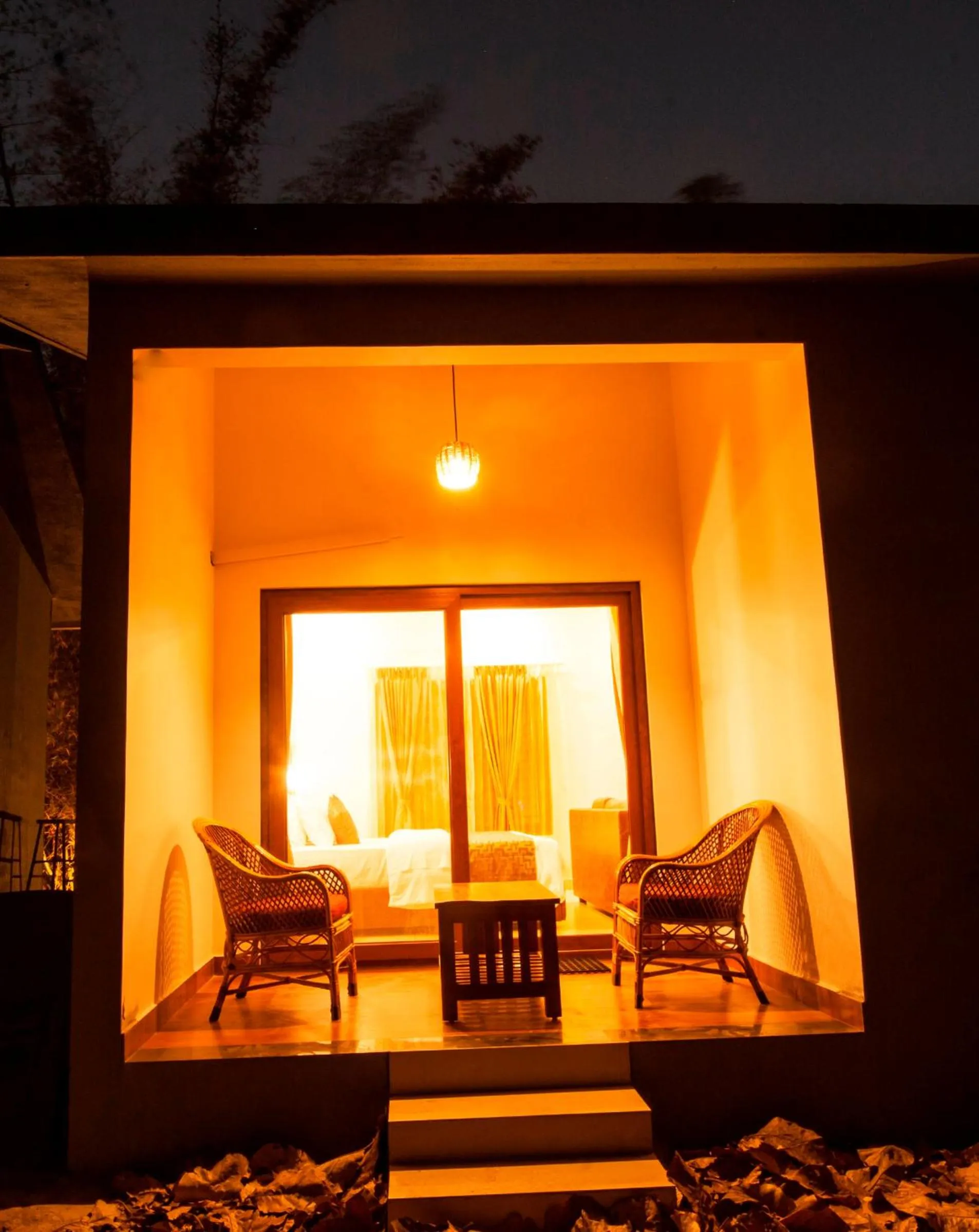 Balcony/Terrace in MC Resort Wildlife Resort Bandipur