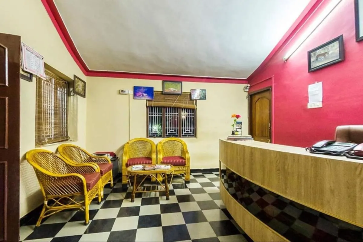 Lobby or reception in MC Resort Wildlife Resort Bandipur