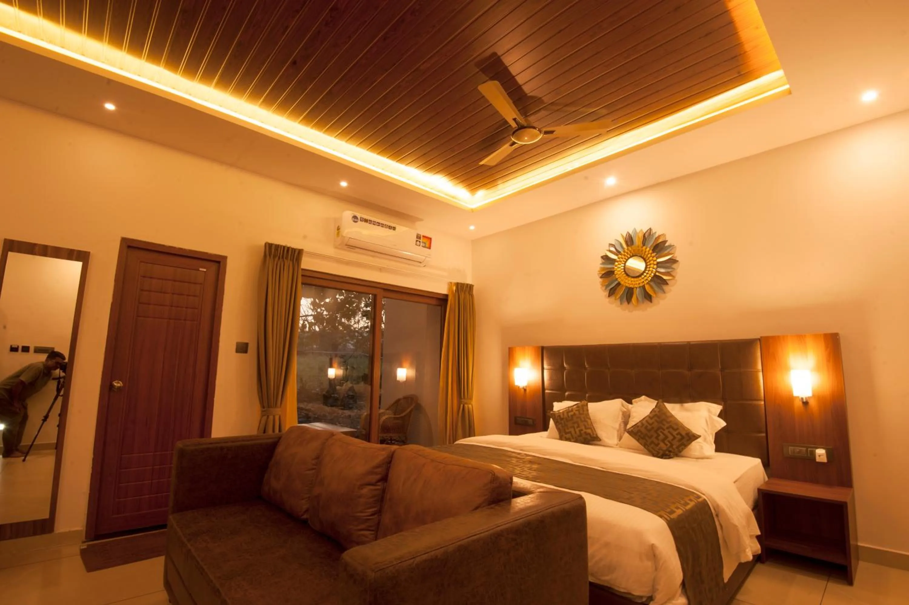 Bedroom, Bed in MC Resort Wildlife Resort Bandipur