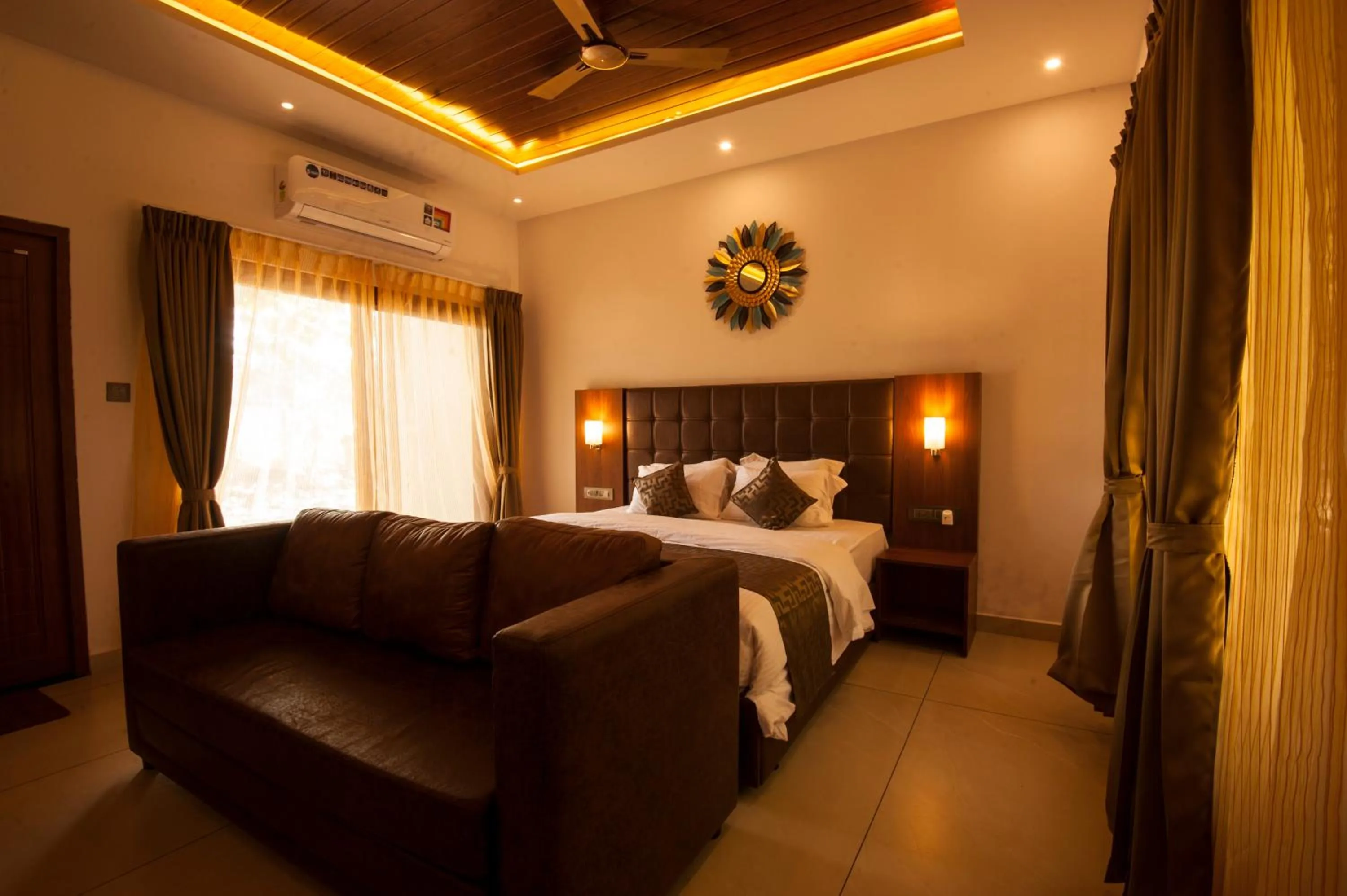 Bedroom, Bed in MC Resort Wildlife Resort Bandipur