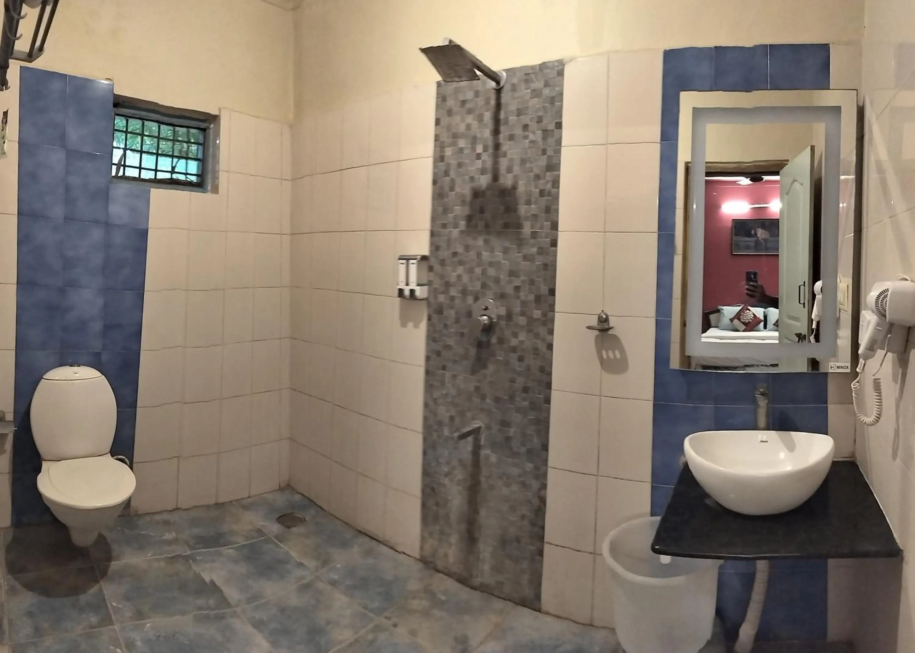 Bathroom in MC Resort Wildlife Resort Bandipur