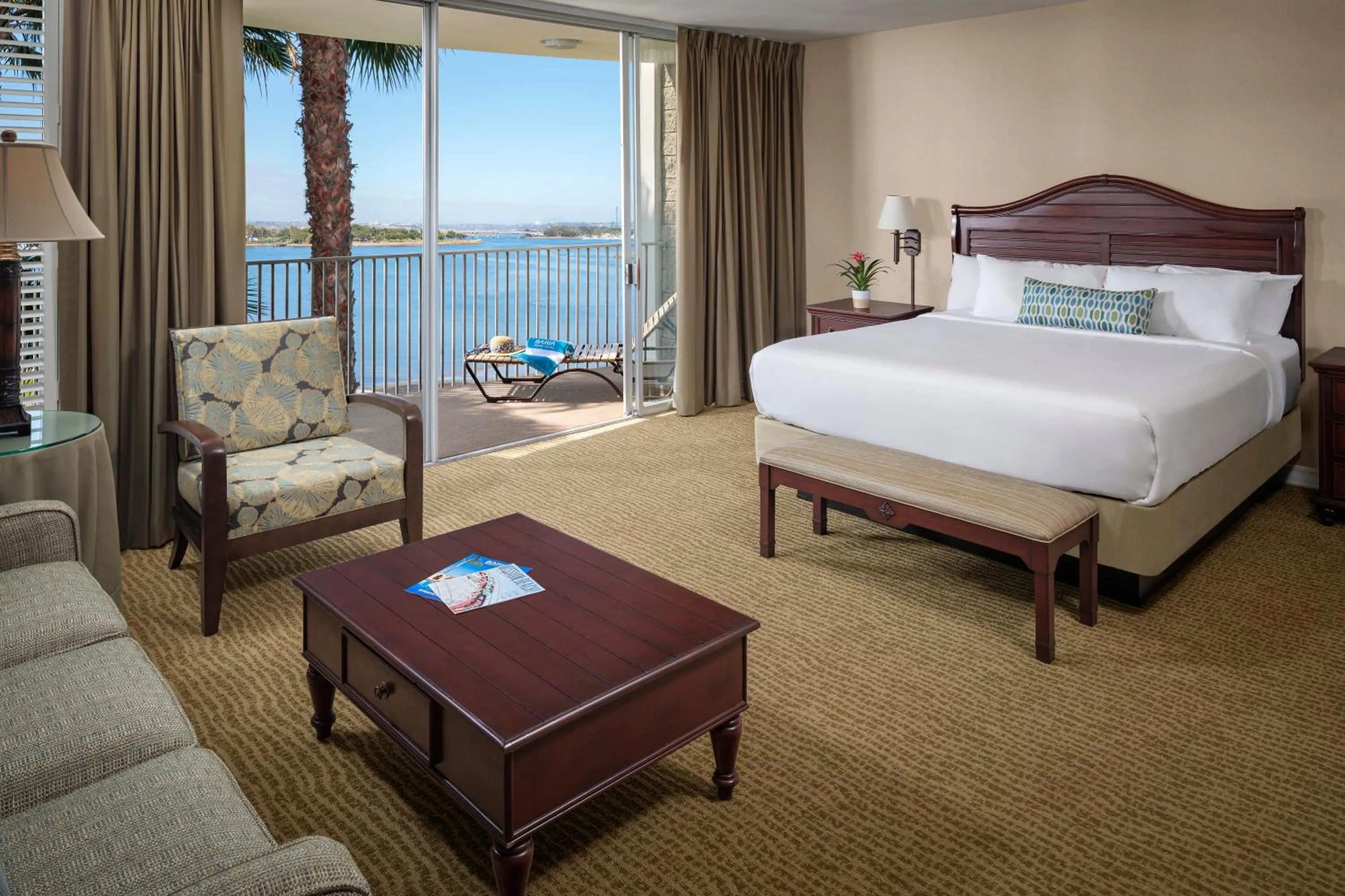 Bed in Bahia Resort Hotel