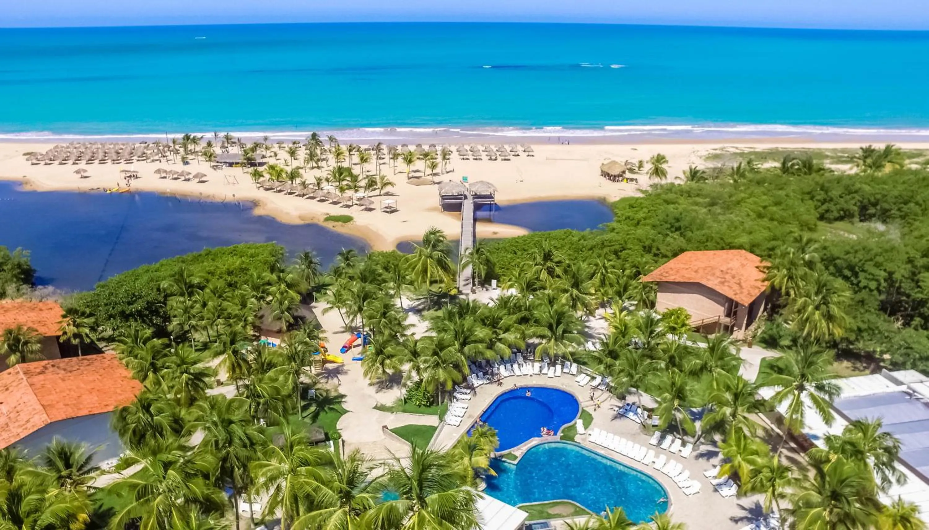 Bird's eye view in Pratagy Acqua Park Beach All Inclusive Resort