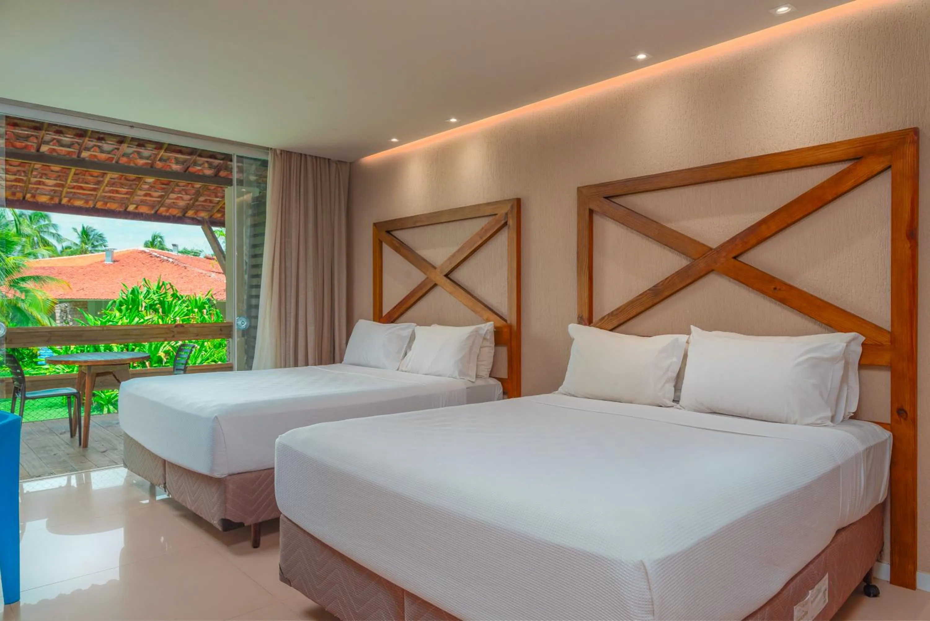 Bed in Pratagy Acqua Park Beach All Inclusive Resort