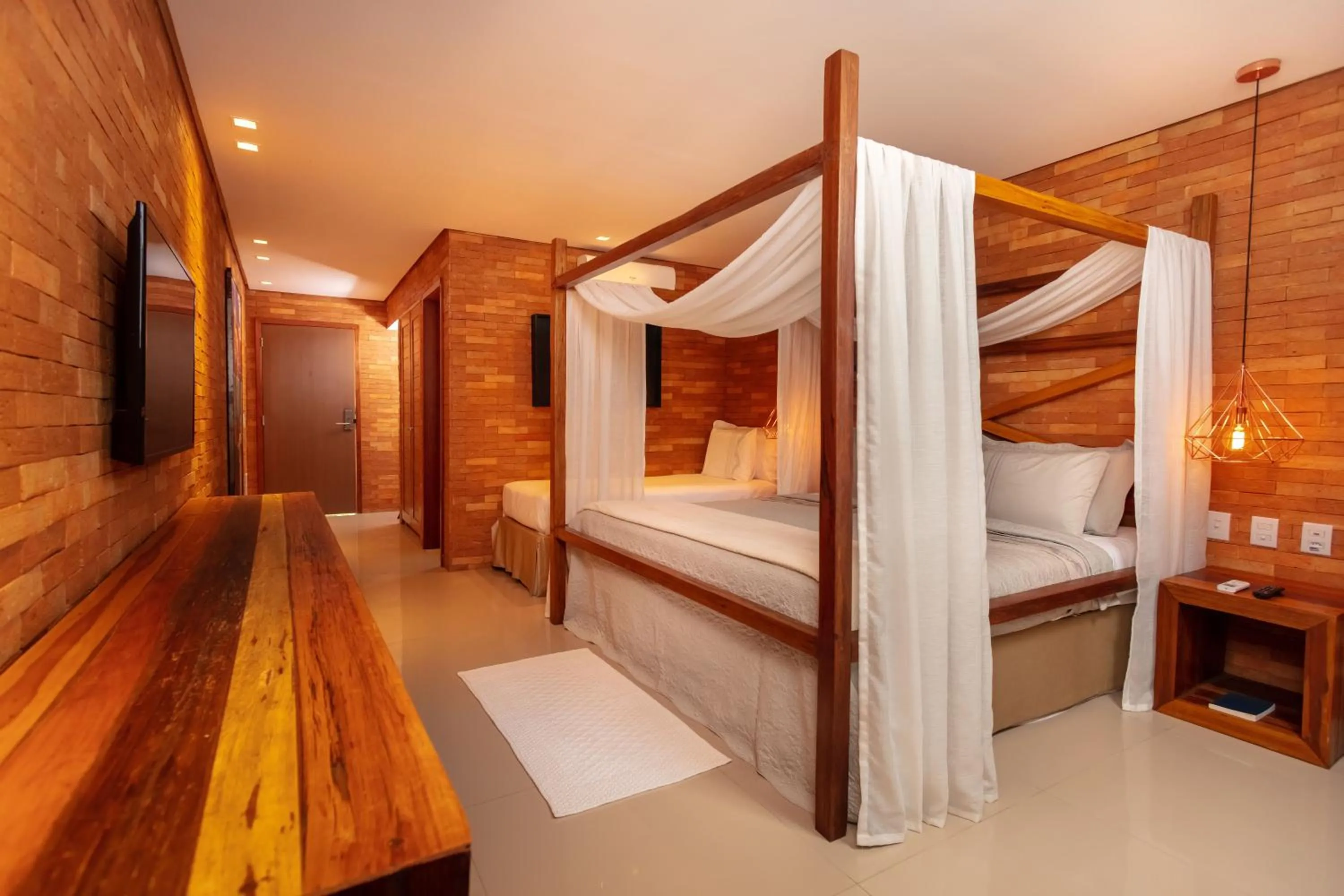 Bed in Pratagy Acqua Park Beach All Inclusive Resort