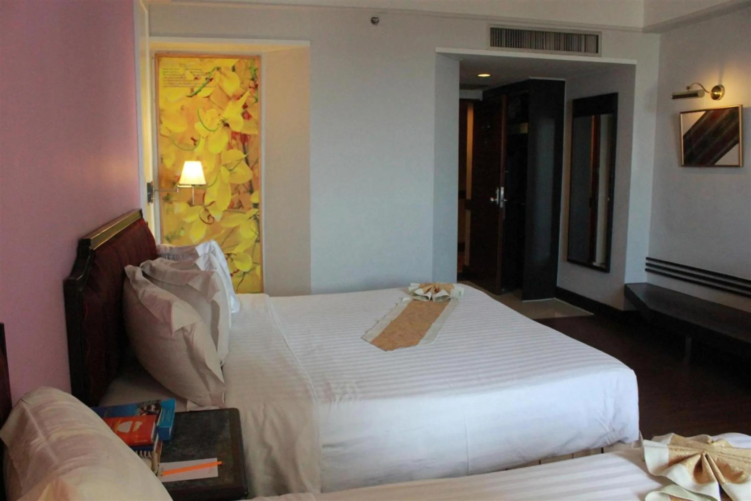 Photo of the whole room, Bed in Charoen Thani Hotel, Khon Kaen
