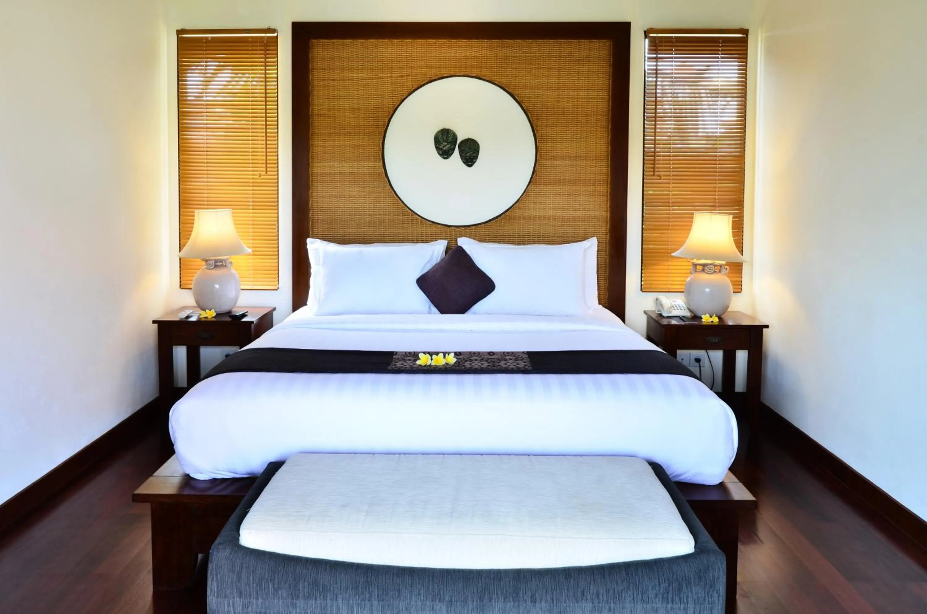 Bedroom, Bed in The Khayangan Dreams Villa, Seminyak