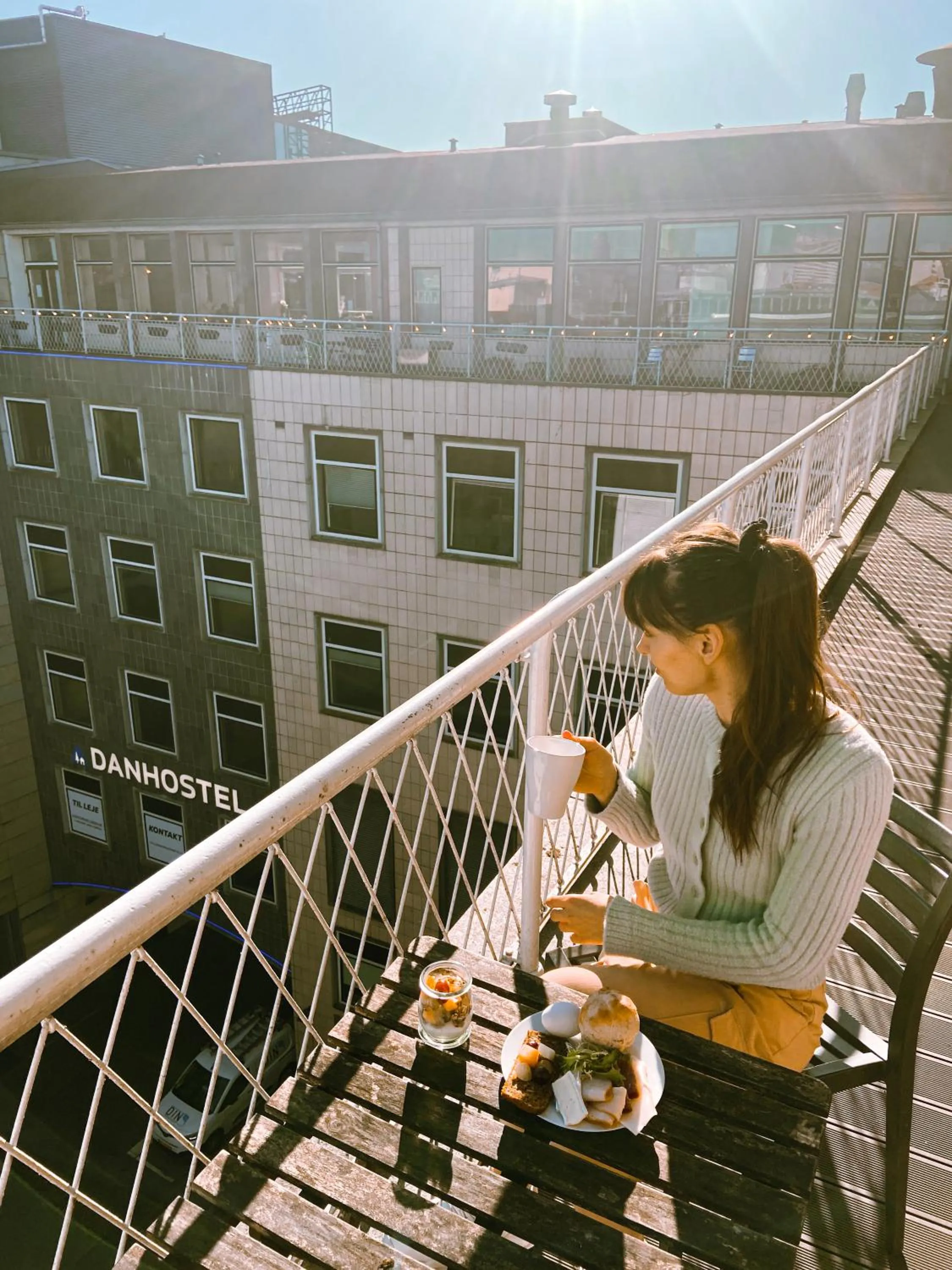 View (from property/room) in Danhostel Aarhus City