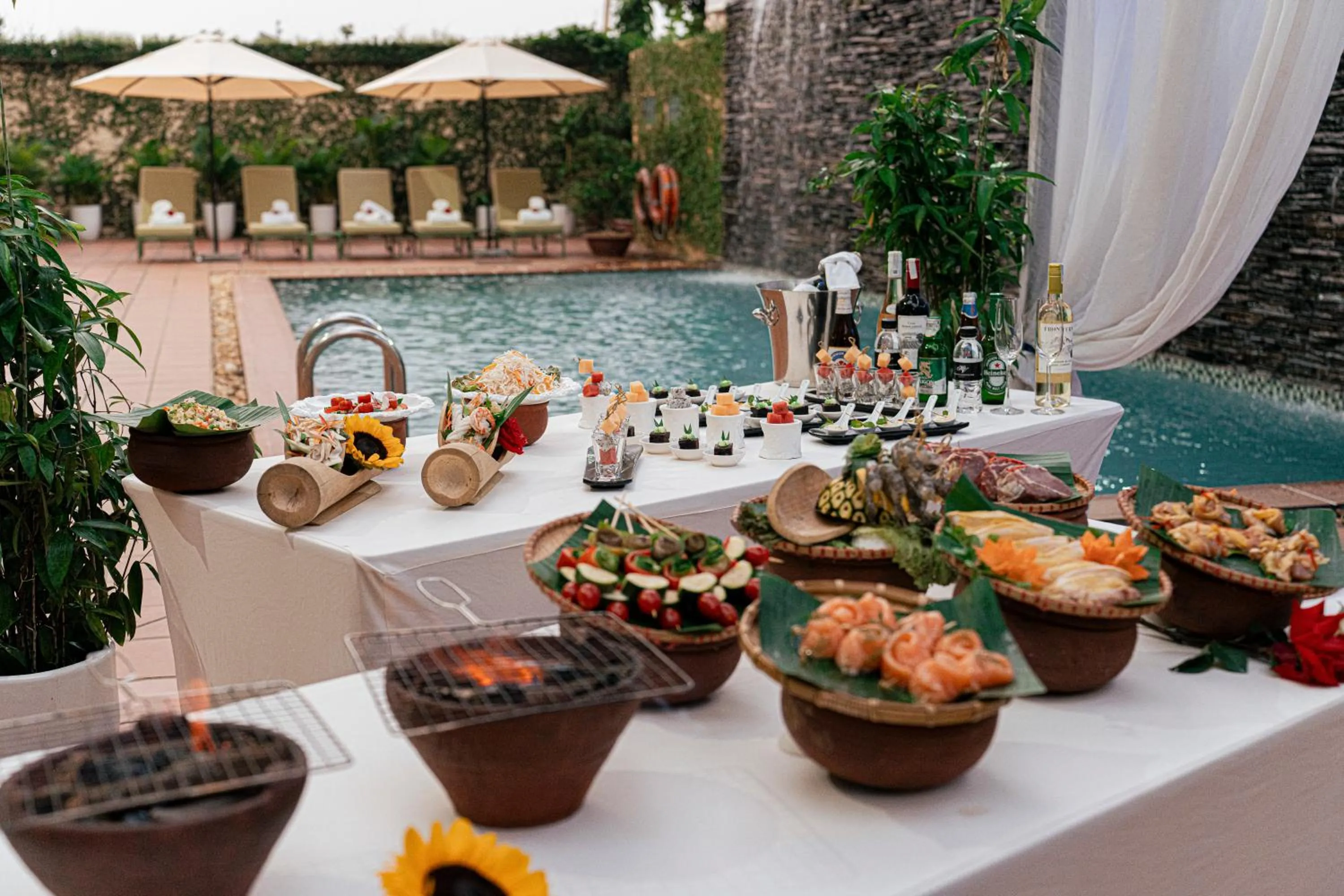 Food and drinks in Hai Phong Harbour View Hotel