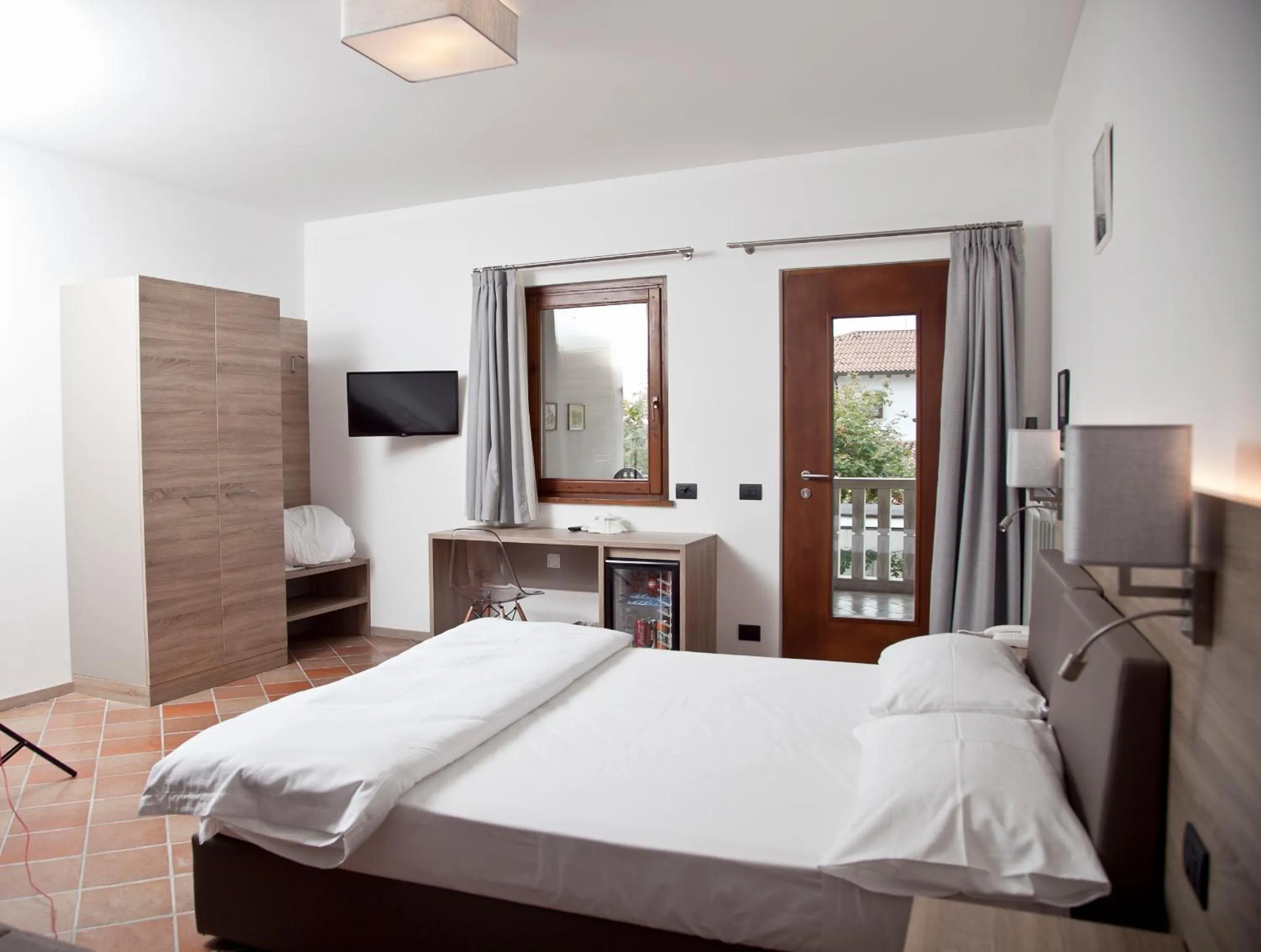 Bed in Albergo Grobberio