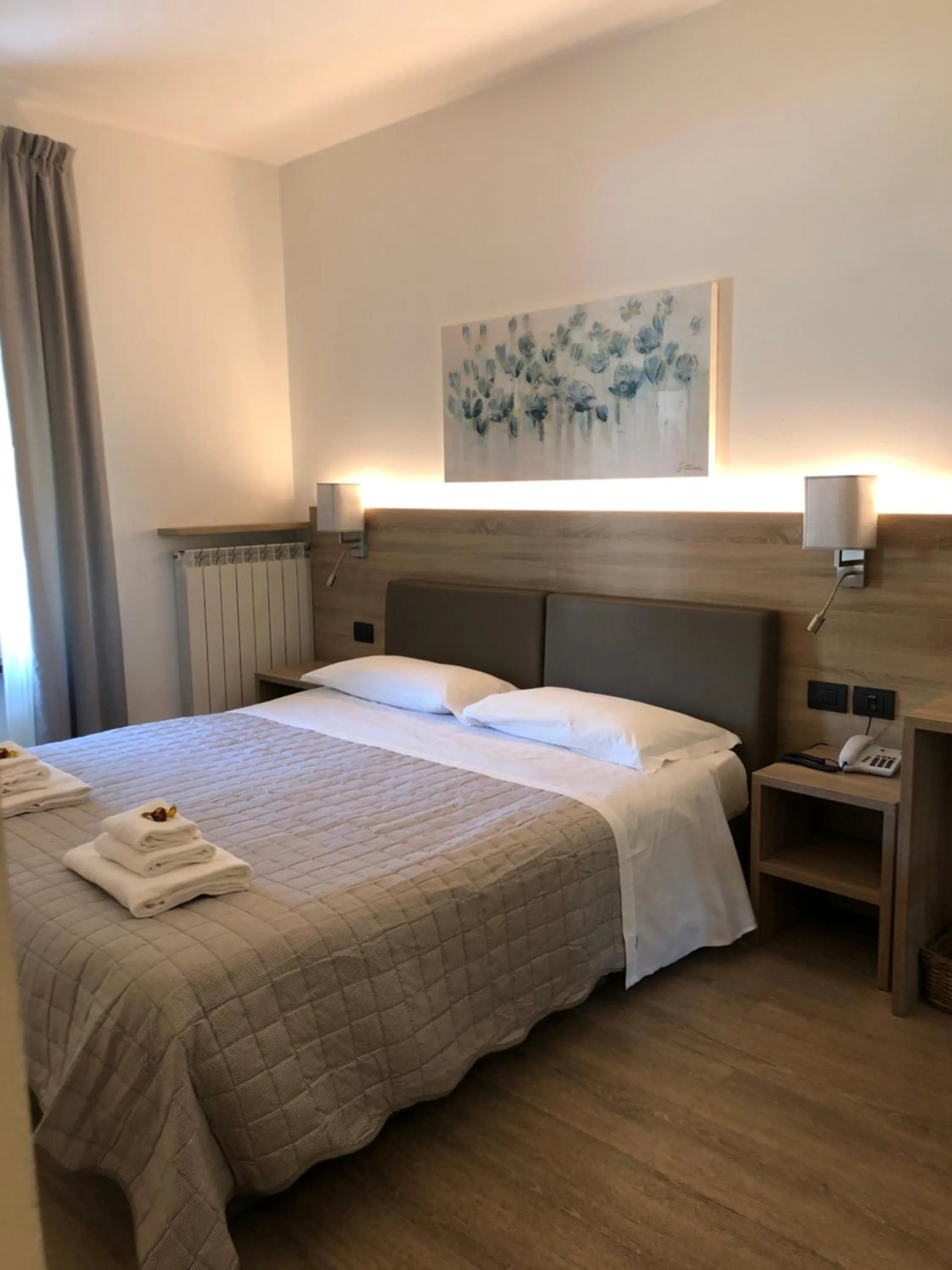 Bed in Albergo Grobberio