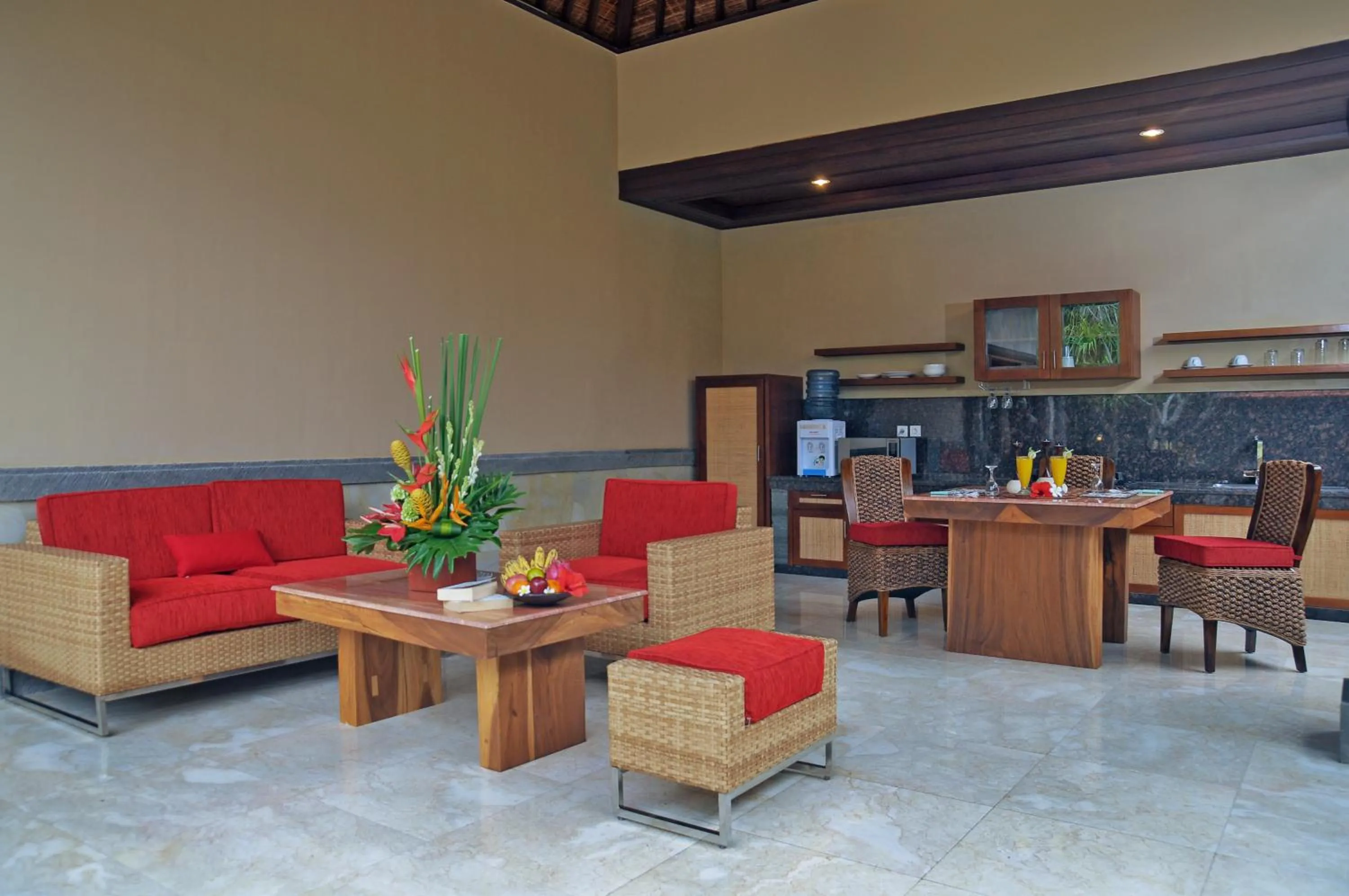 Kitchen or kitchenette in Bali Aroma Exclusive Villas