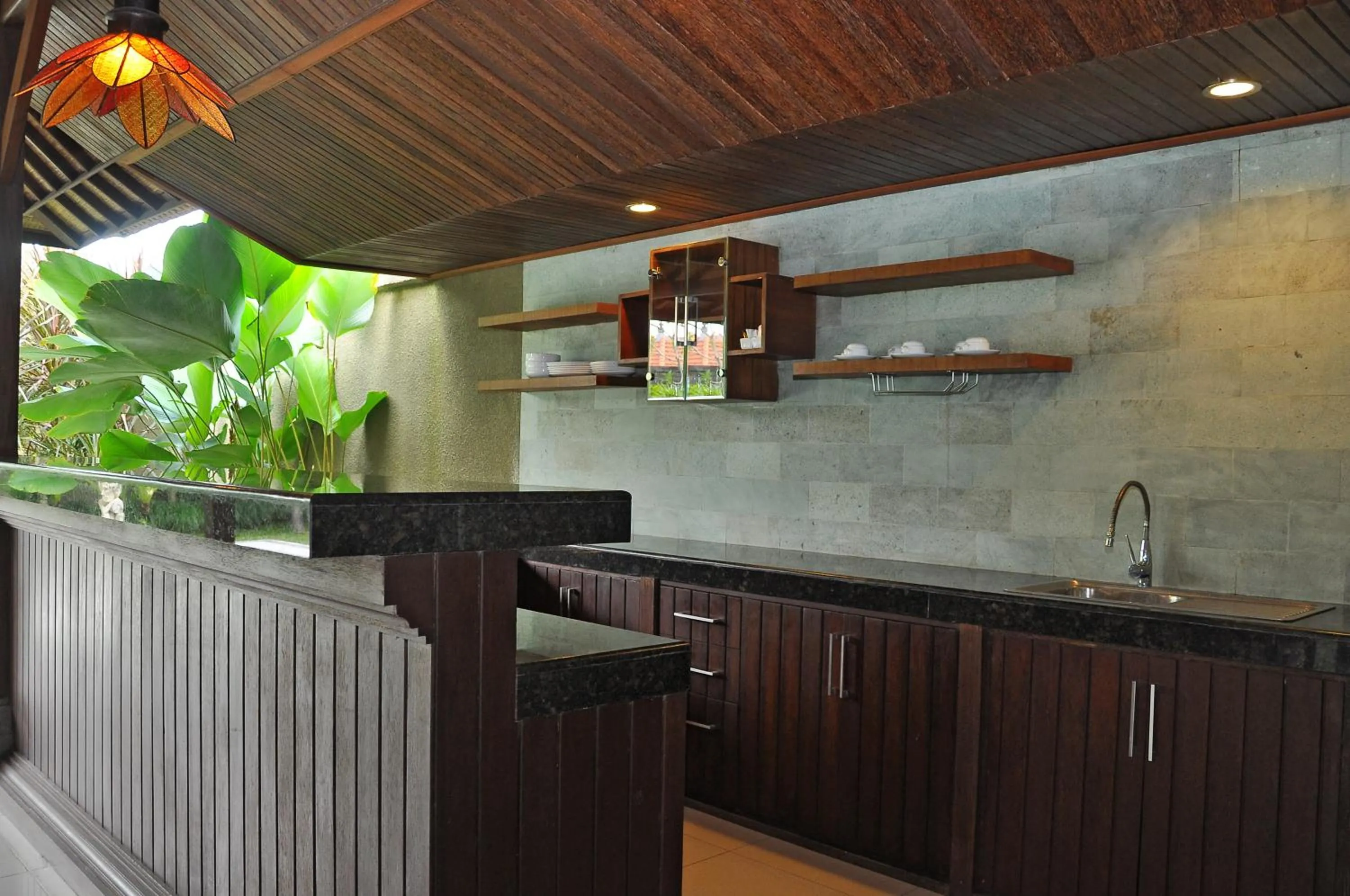 Kitchen or kitchenette in Bali Aroma Exclusive Villas