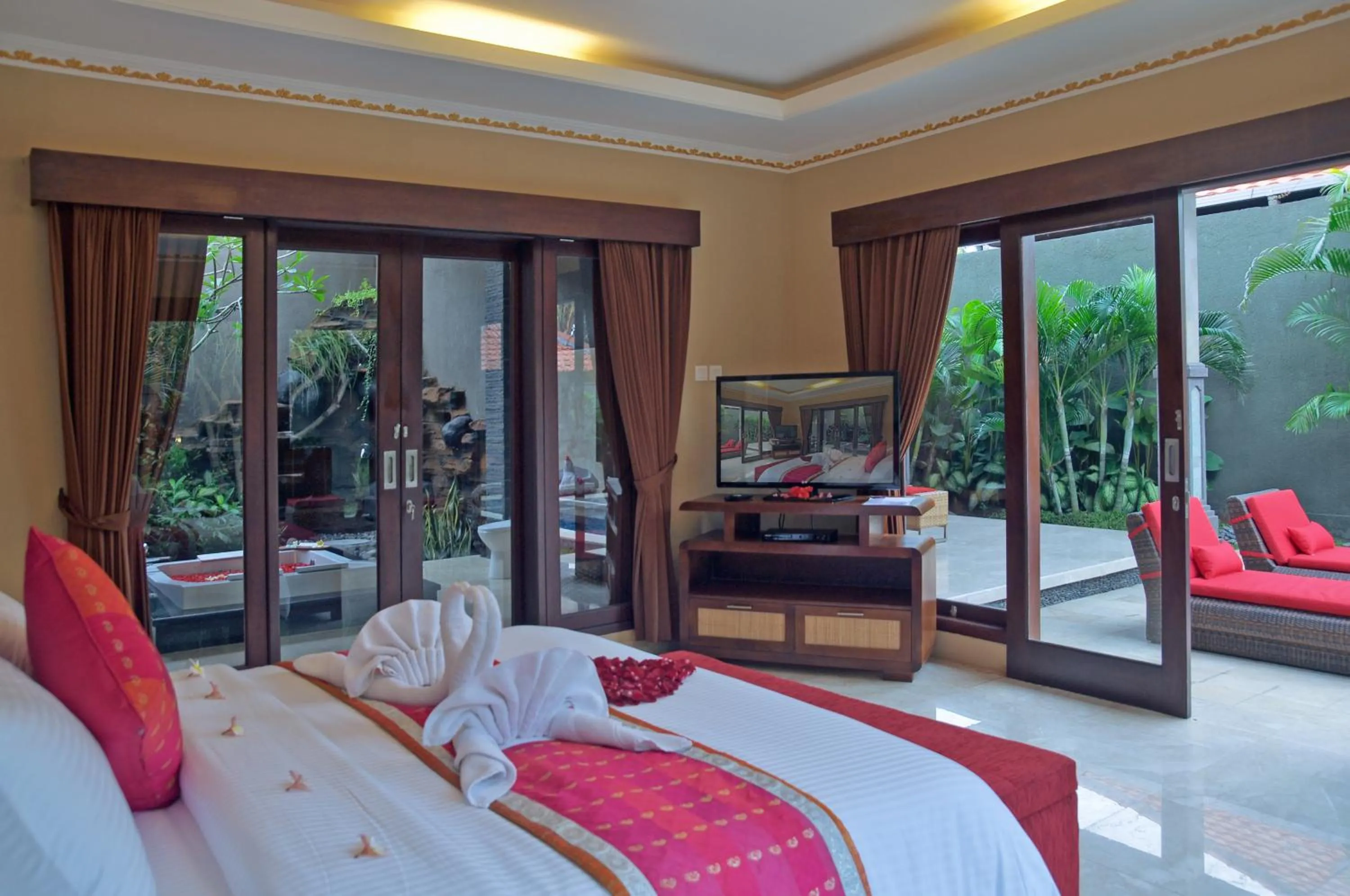Bedroom, Bed in Bali Aroma Exclusive Villas