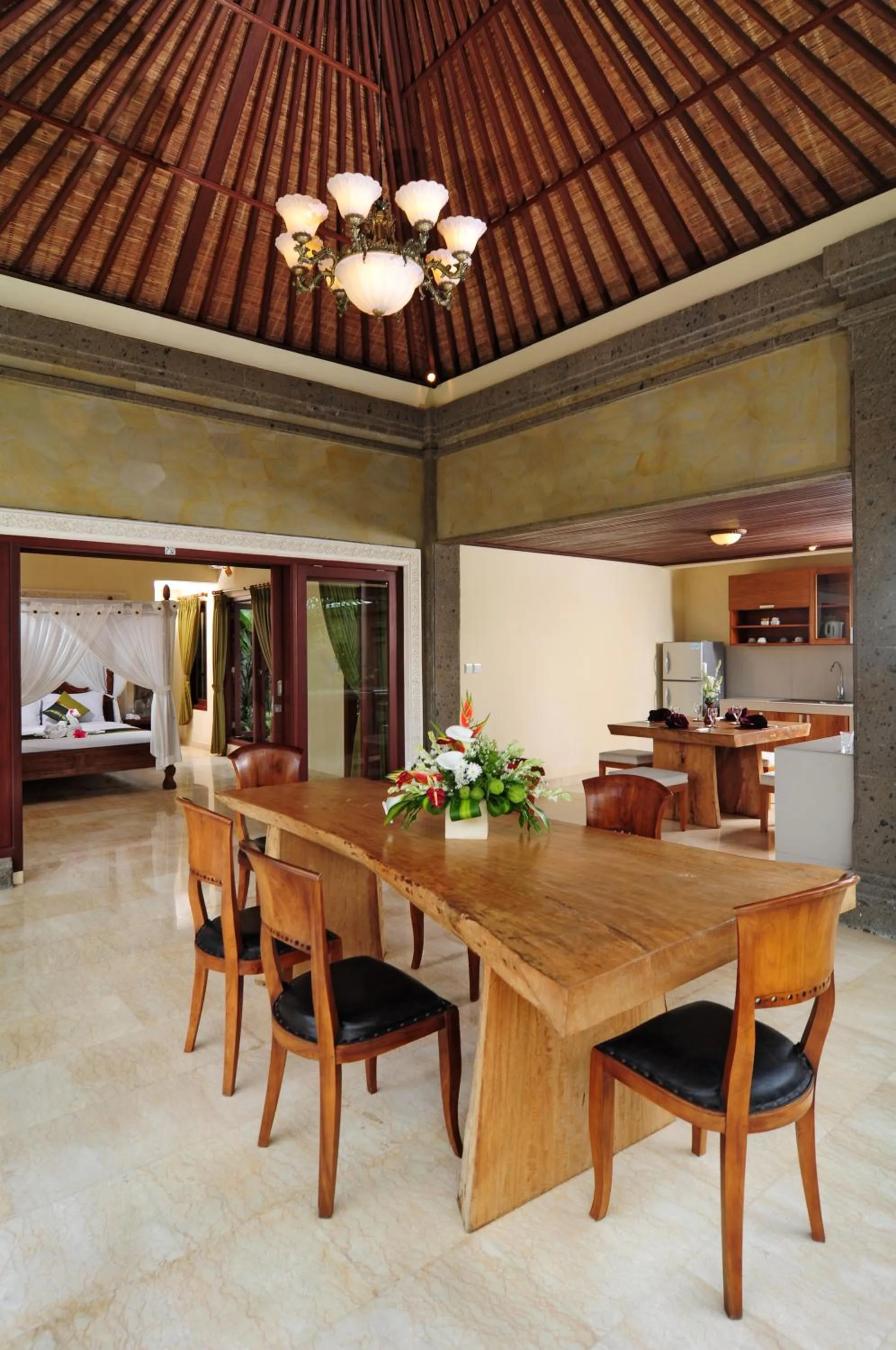 Dining area in Bali Aroma Exclusive Villas