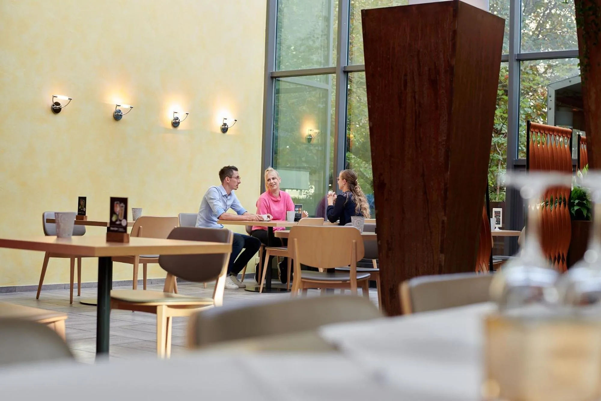 Lobby or reception in Hotel Berchtold