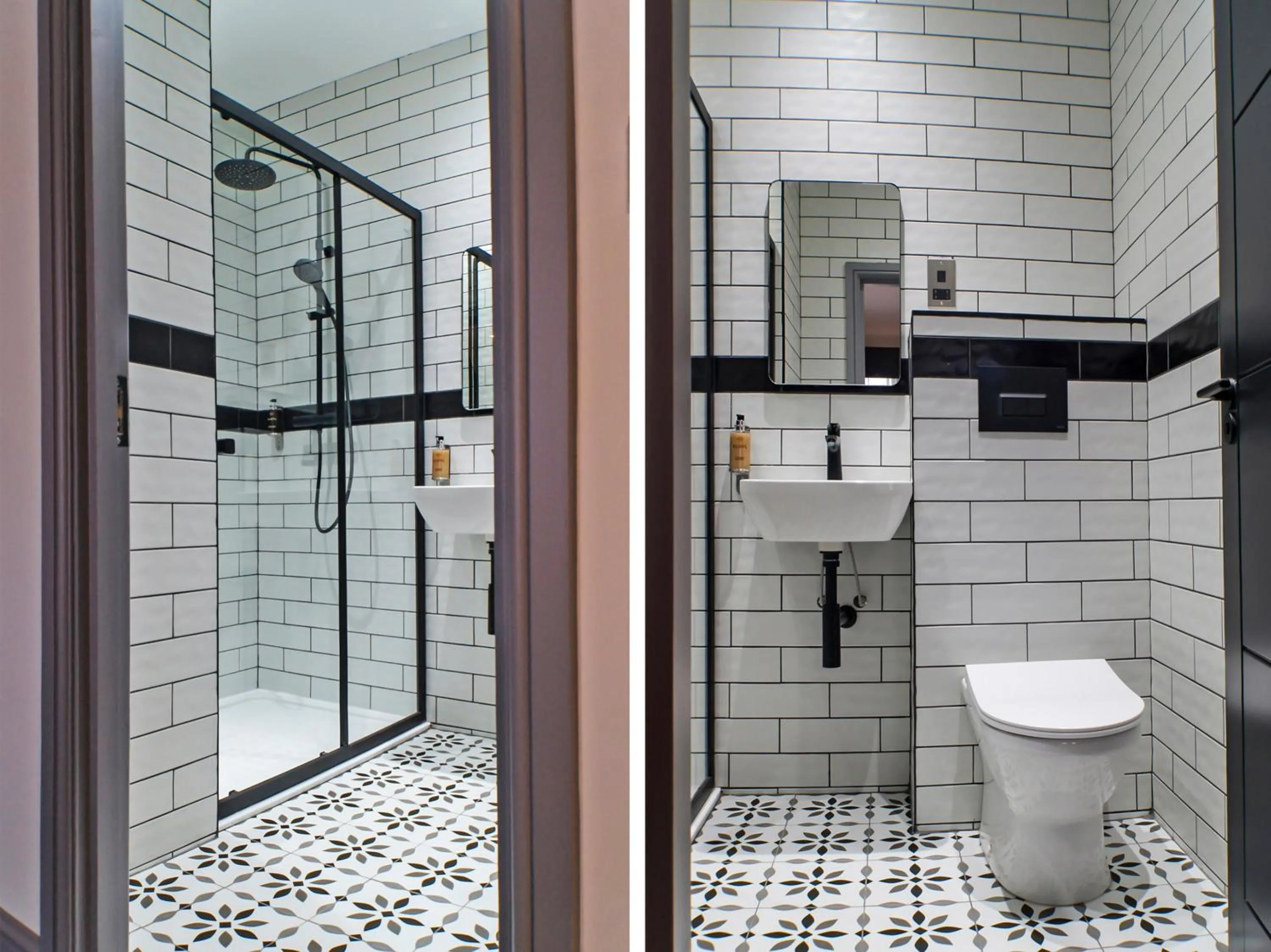 Bathroom in OYO Tamworth Arms Boutique Pub & Hotel