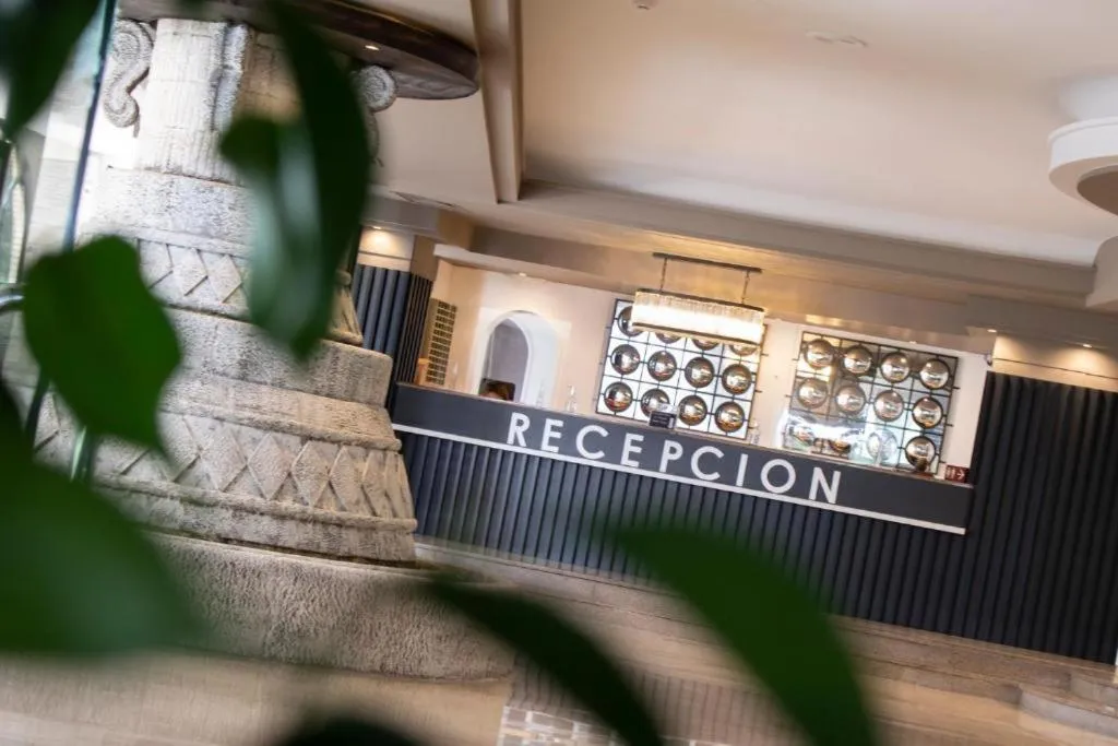 Lobby or reception in Hotel Olimpo