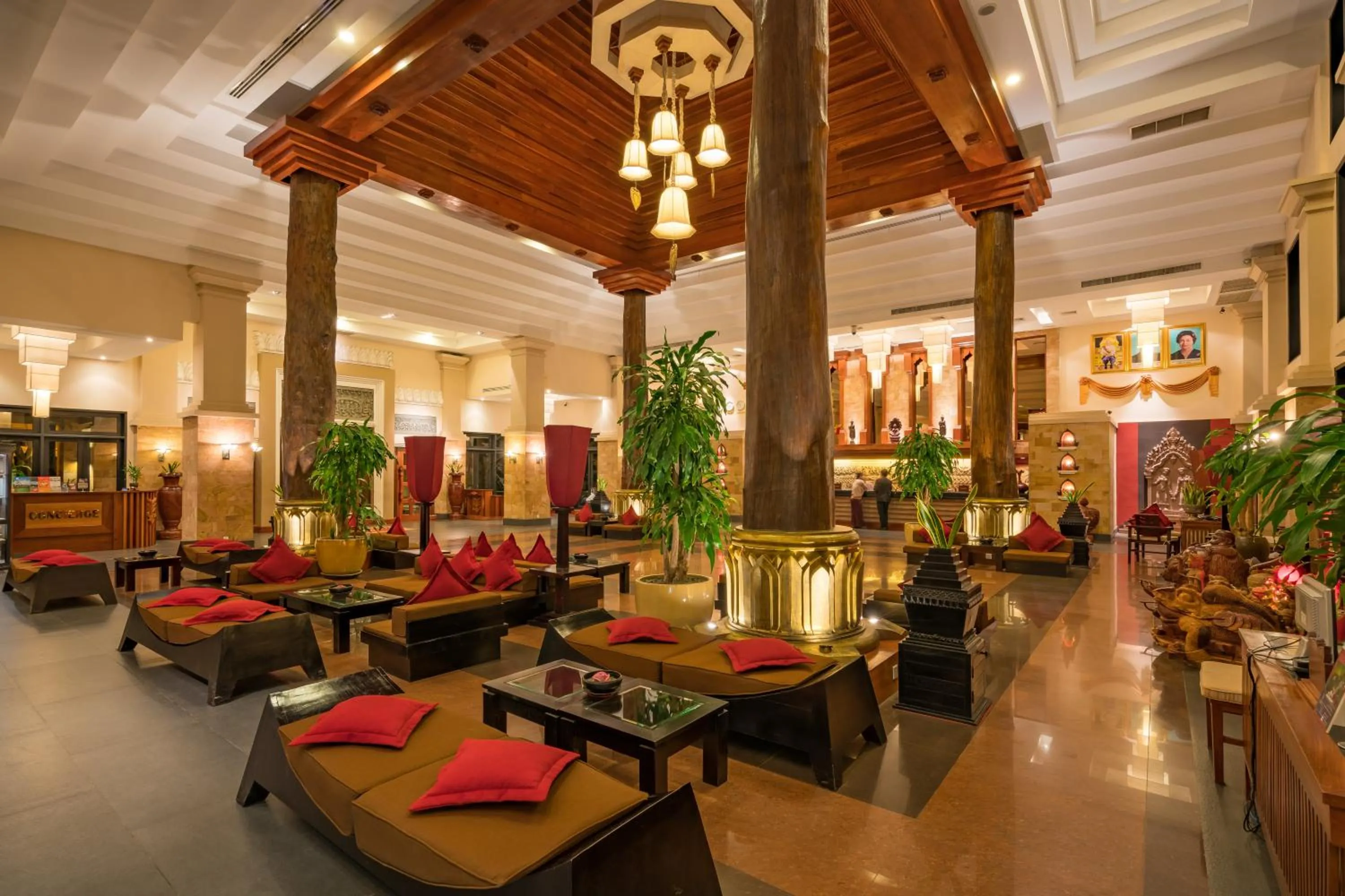 Lobby or reception in Angkor Miracle Resort & Spa