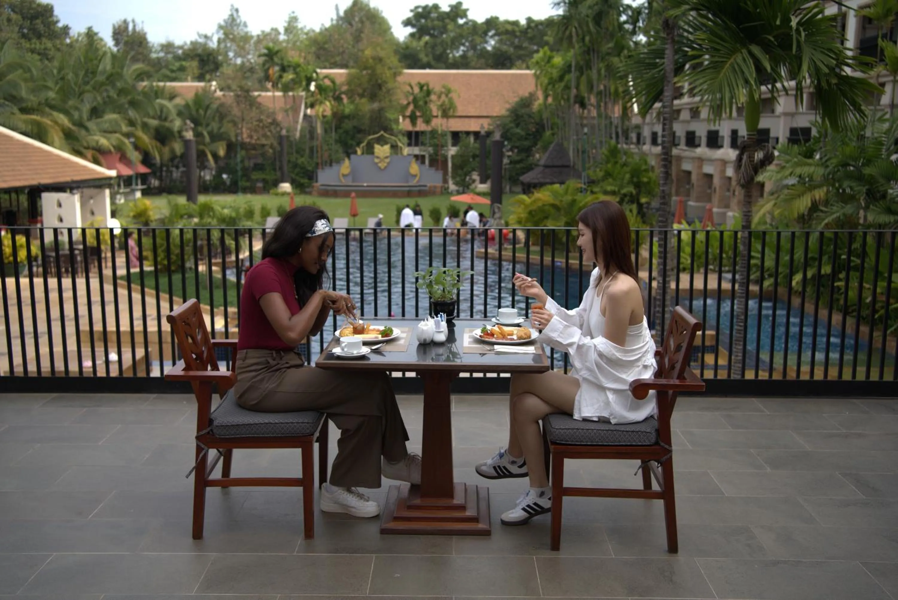 Balcony/Terrace in Angkor Miracle Resort & Spa