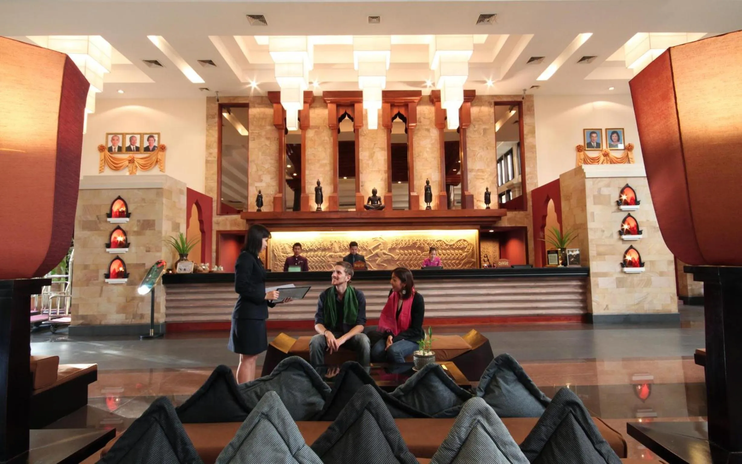 Lobby or reception in Angkor Miracle Resort & Spa