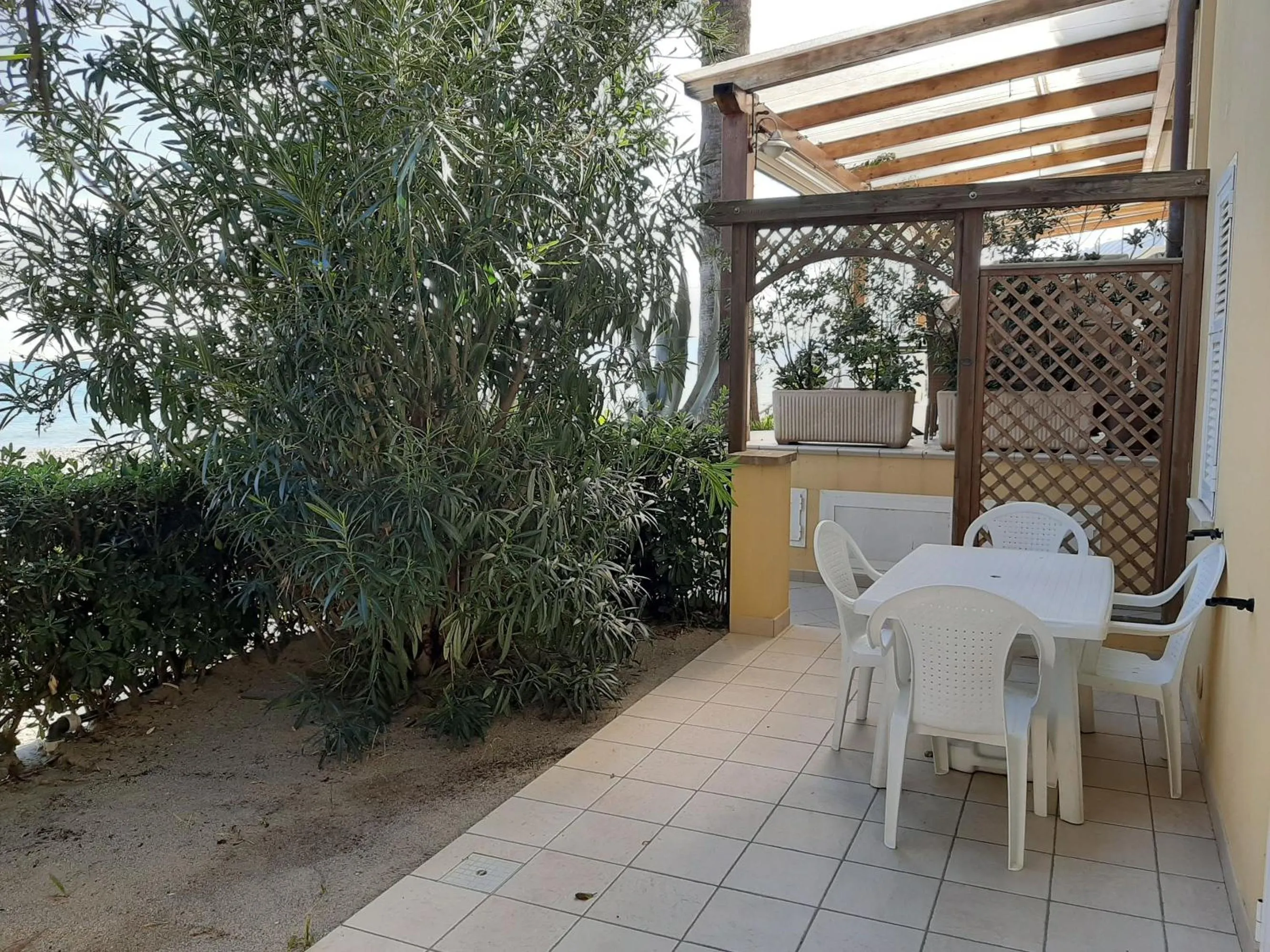 Garden view in Residence Sole