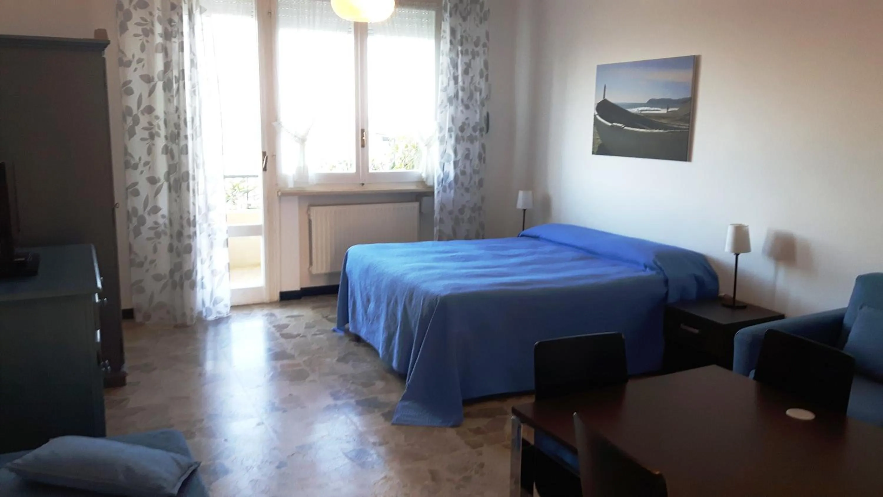 Living room, Bed in Residence Sole