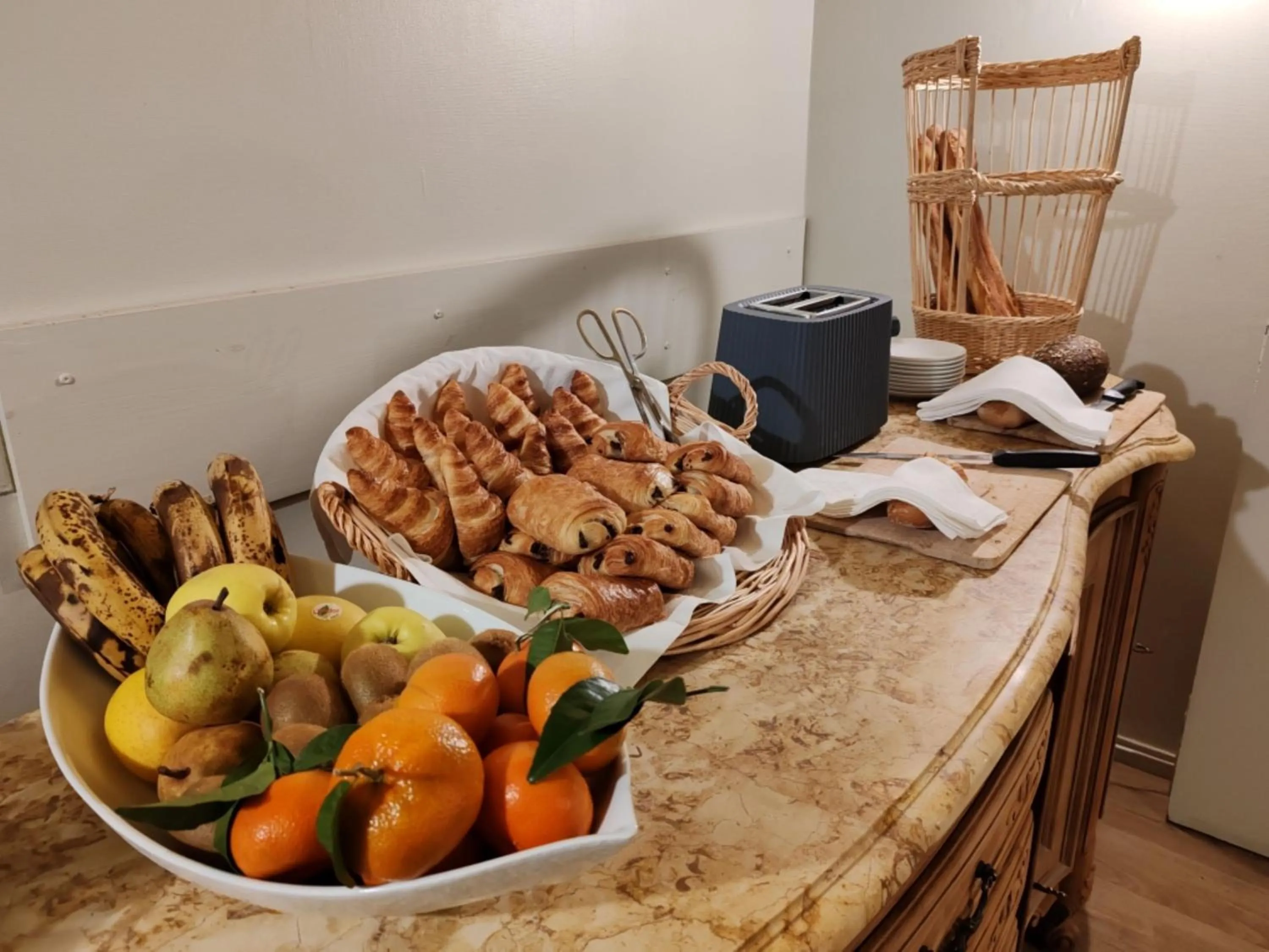 Breakfast in Logis Hotel - Restaurant Le Relais de Comodoliac