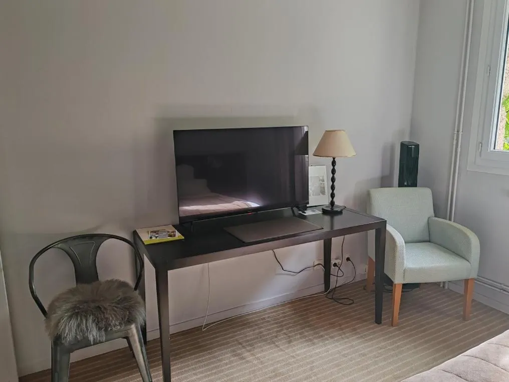 TV and multimedia in Logis Hotel - Restaurant Le Relais de Comodoliac