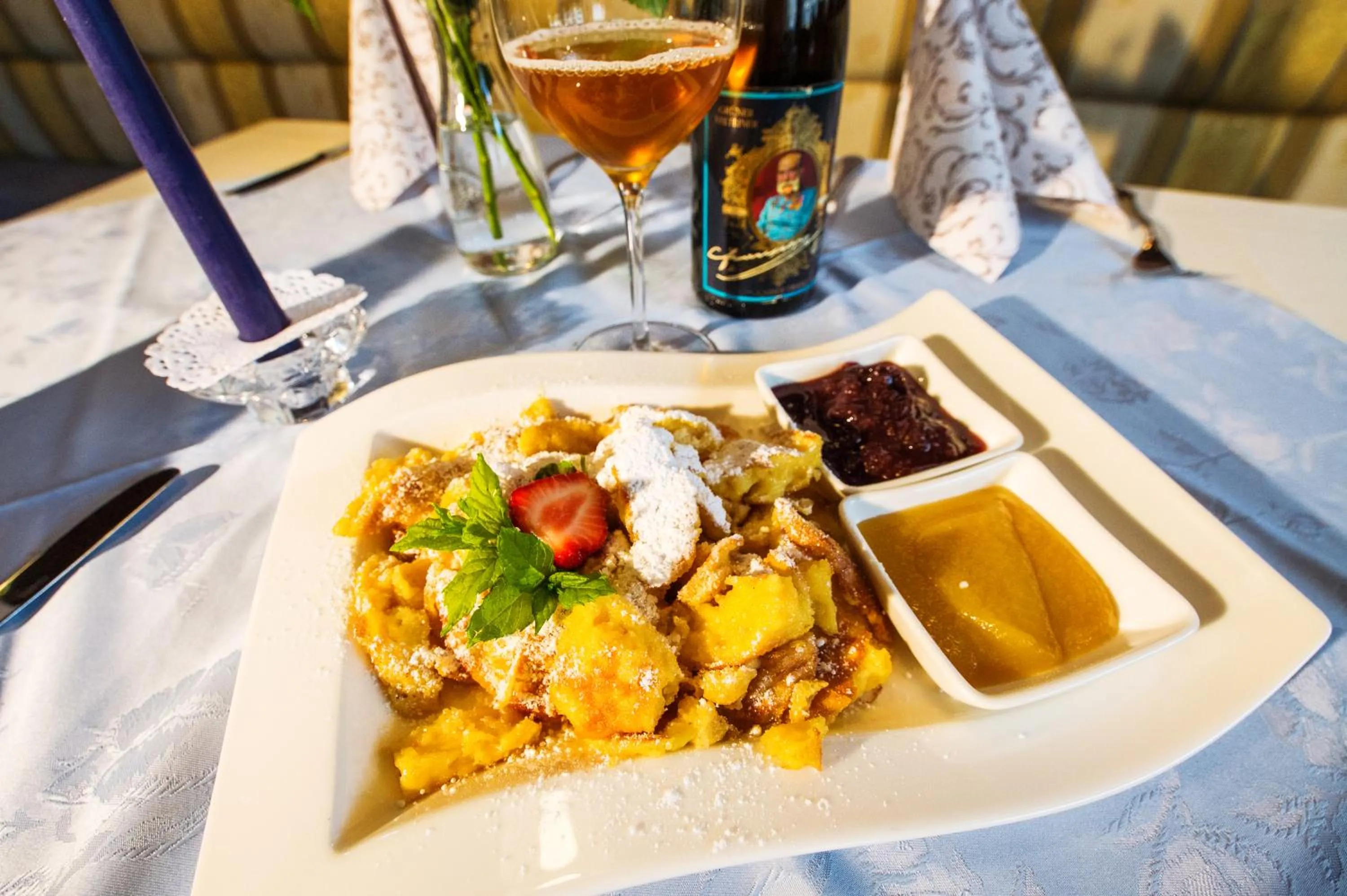 Food and drinks in Apparthotel Panorama