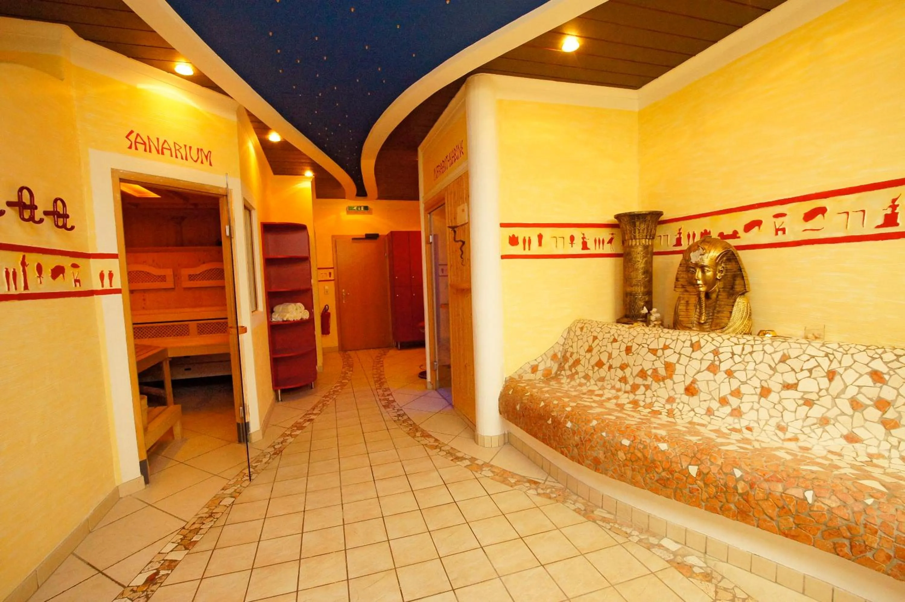 Sauna in Apparthotel Panorama