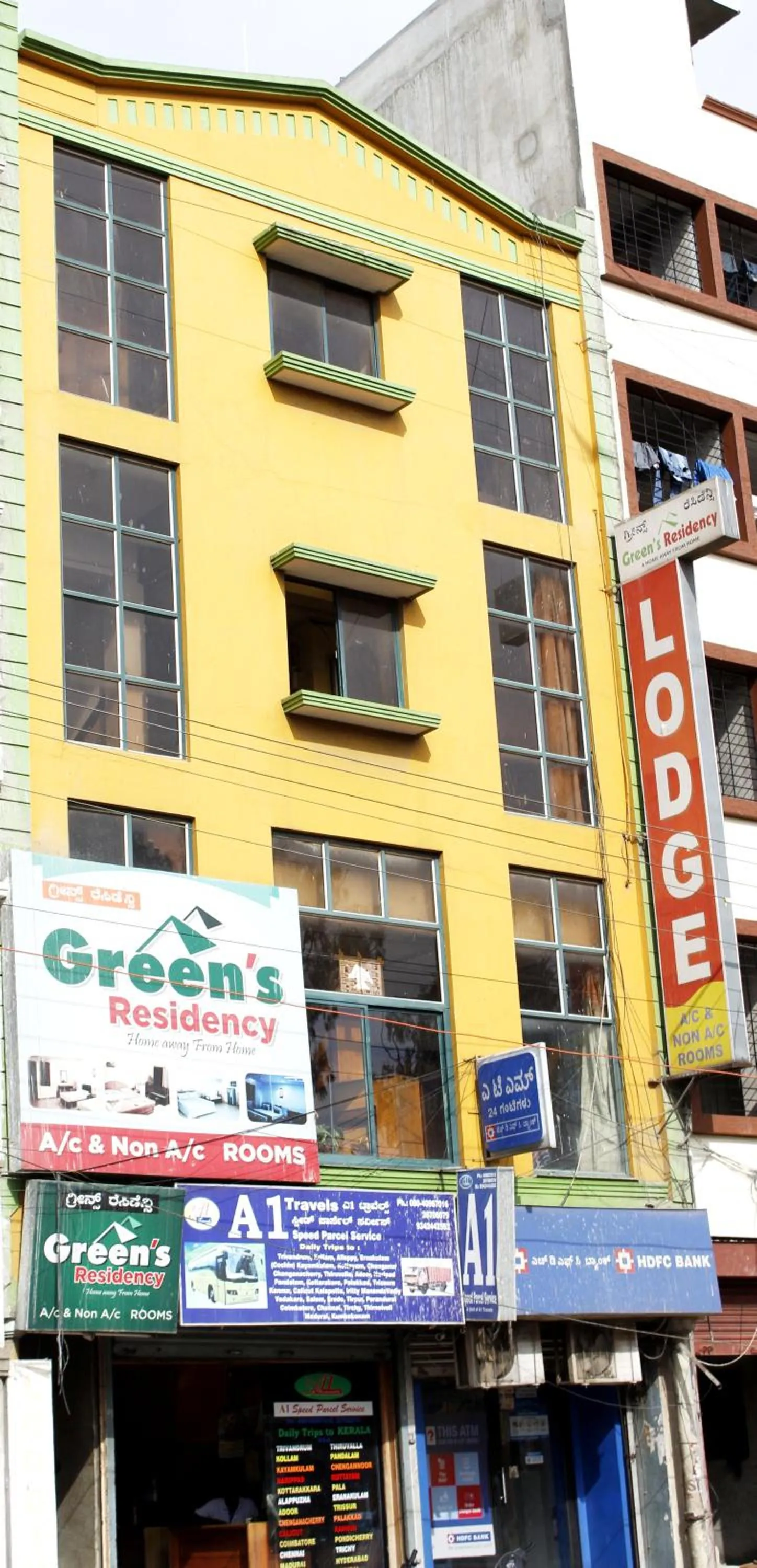 Property building in Greens Residency