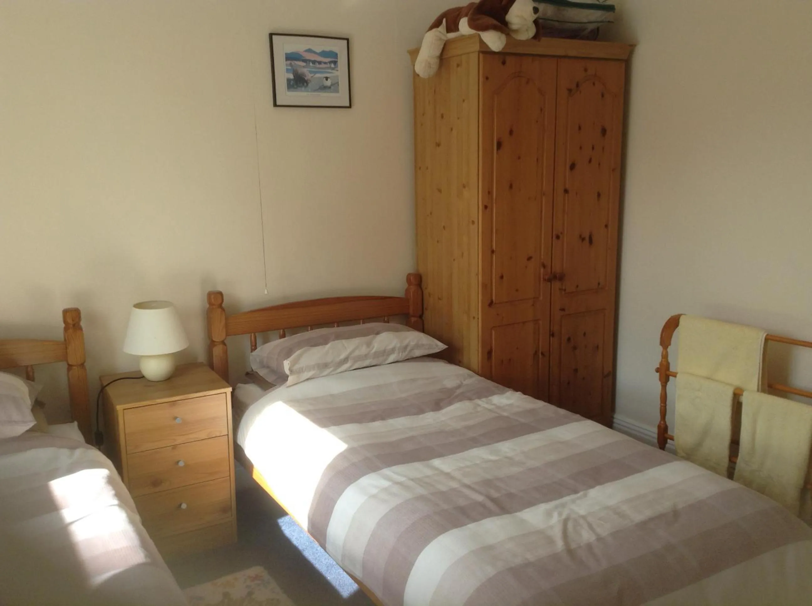 Bed in Drakewalls Bed And Breakfast