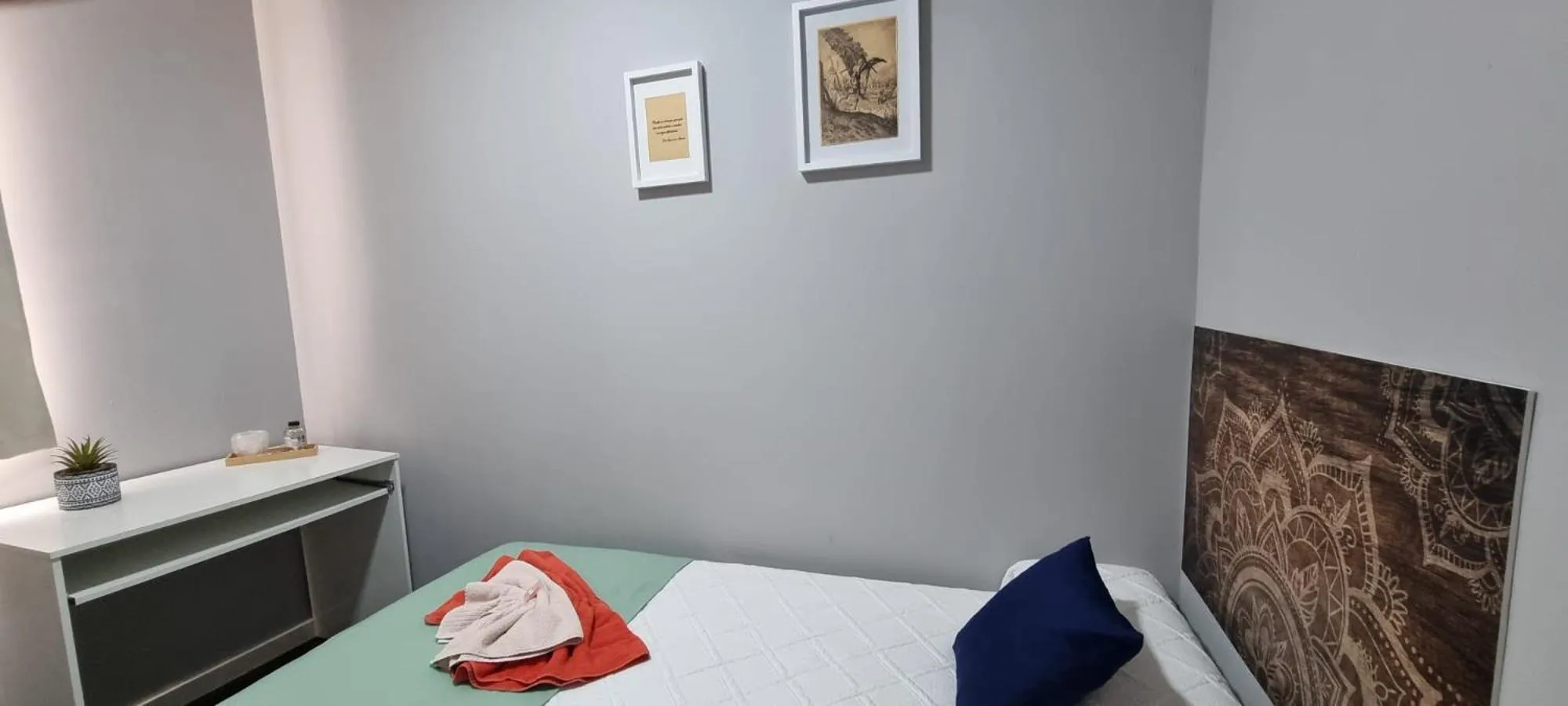 Bed in Casa de Huéspedes con encanto El Sueño del Quijote