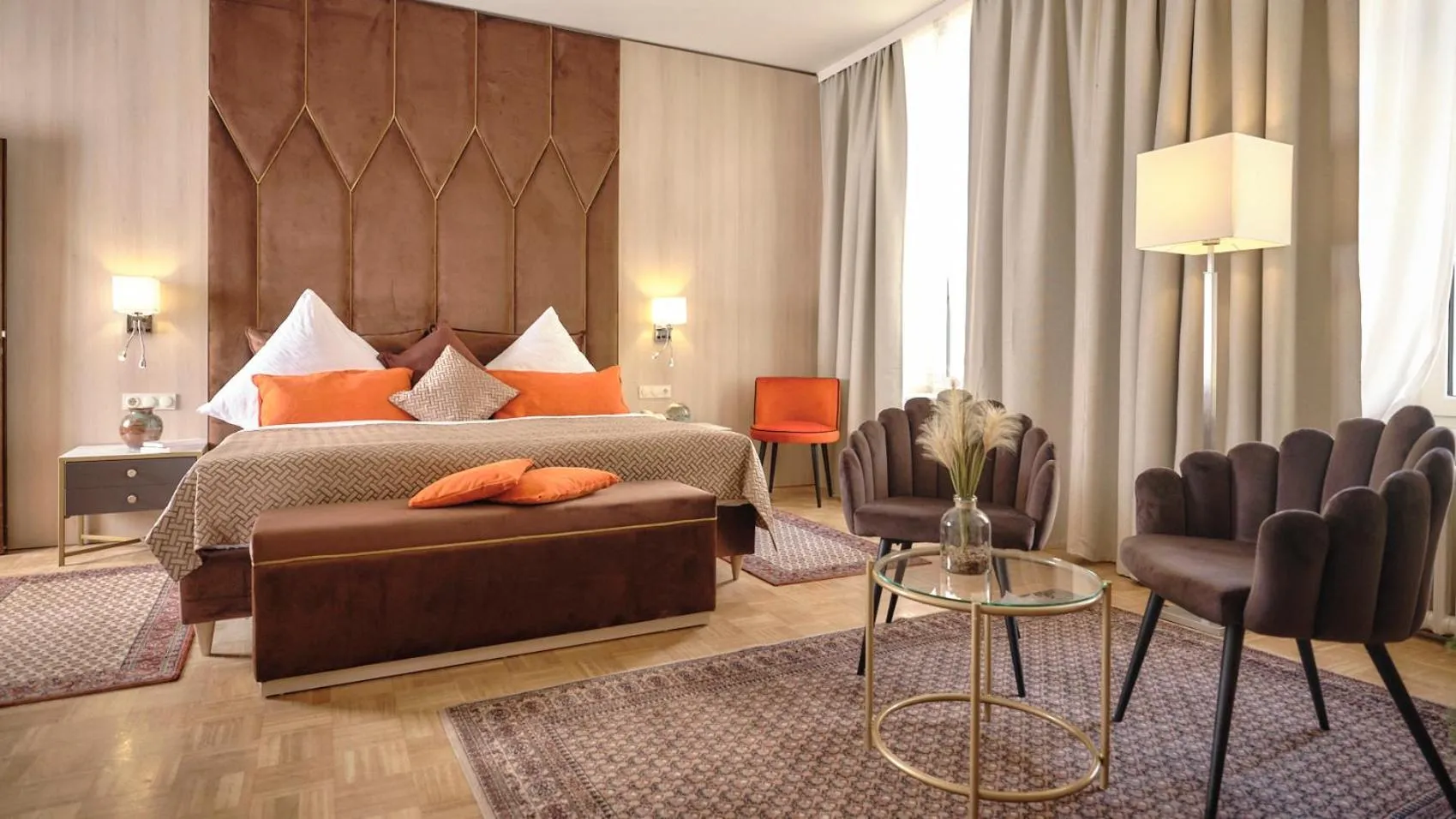 Bed in Hotel van Bebber