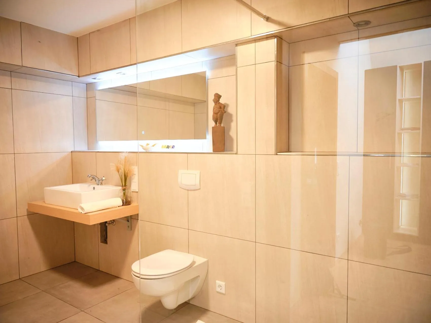 Bathroom in Hotel van Bebber