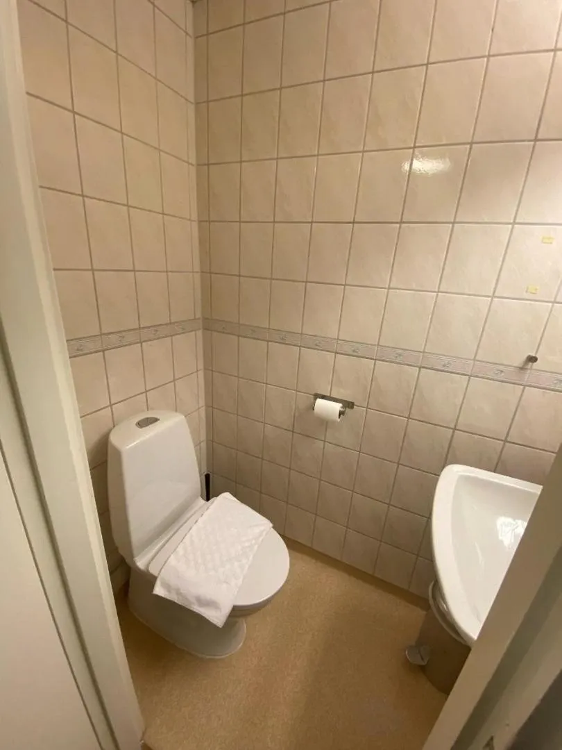 Bathroom in Stadshotellet Kristinehamn