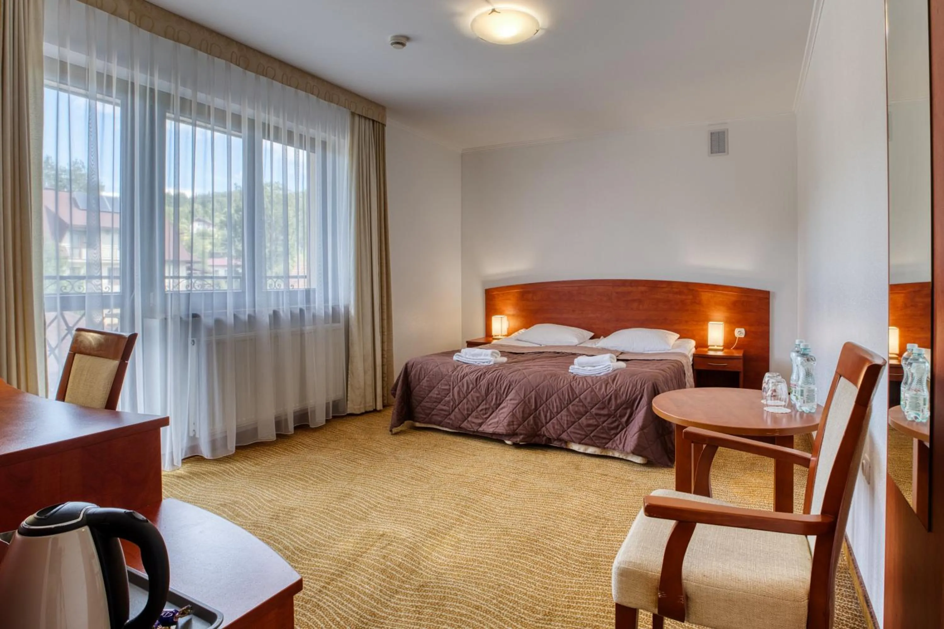 Premium Twin Room in Hotel Muszyna