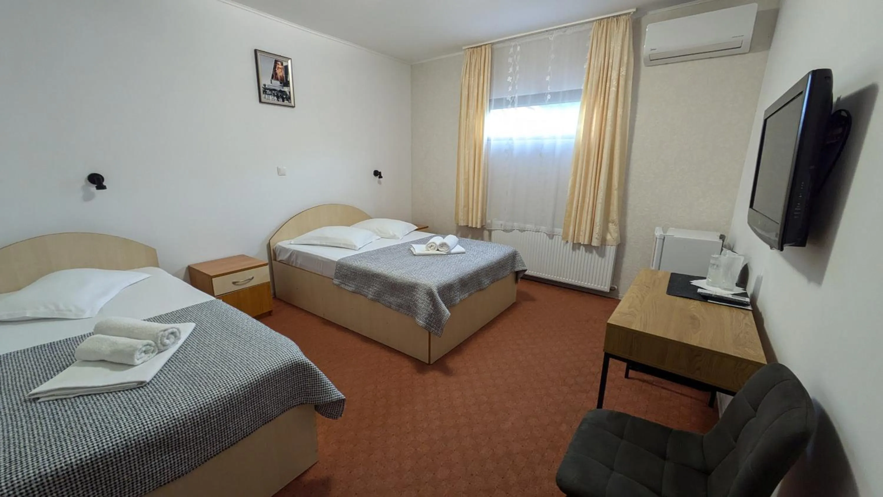 Bed in Motel Don Tomaso