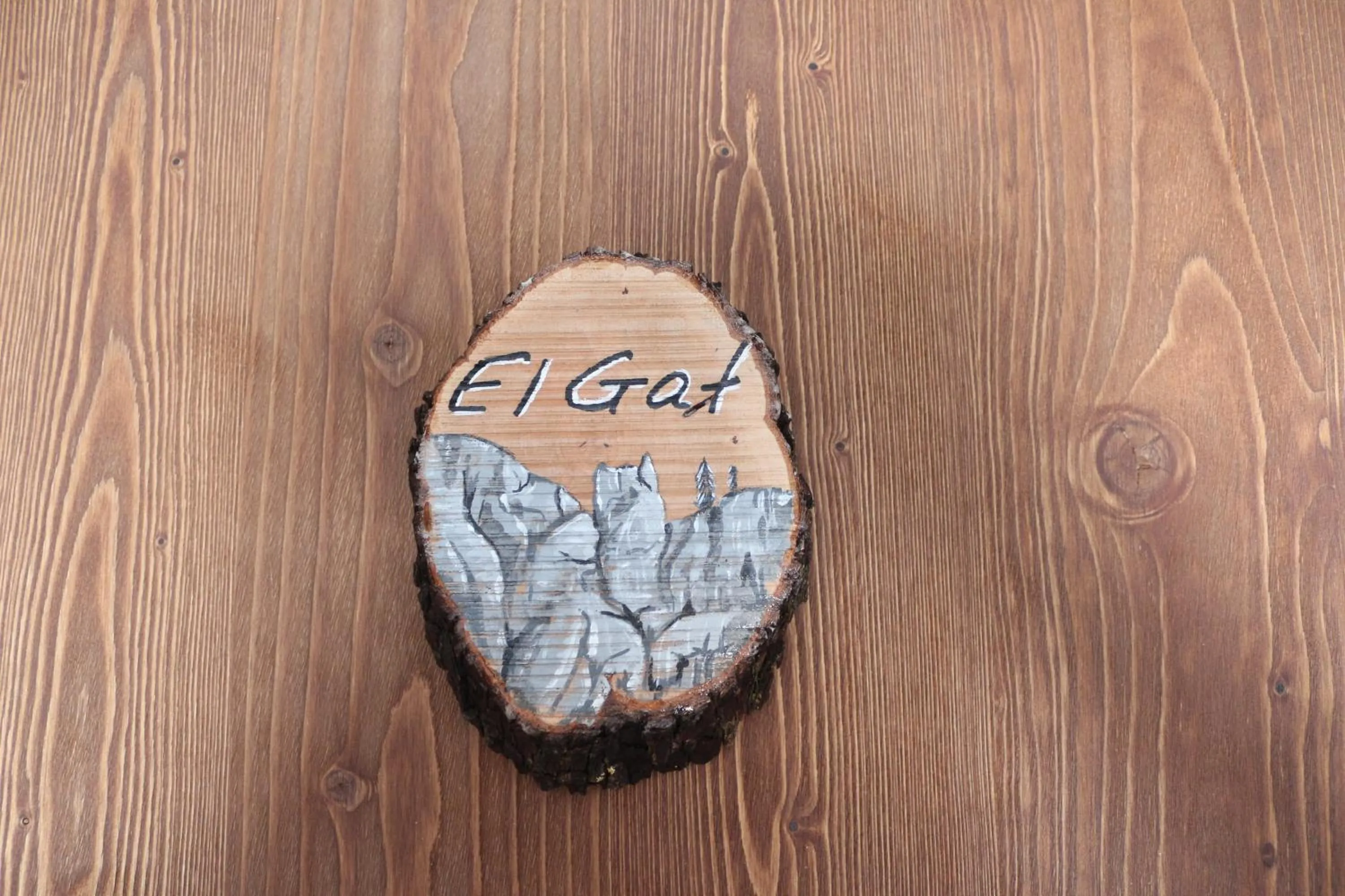 Decorative detail in Alberg Cal Manel