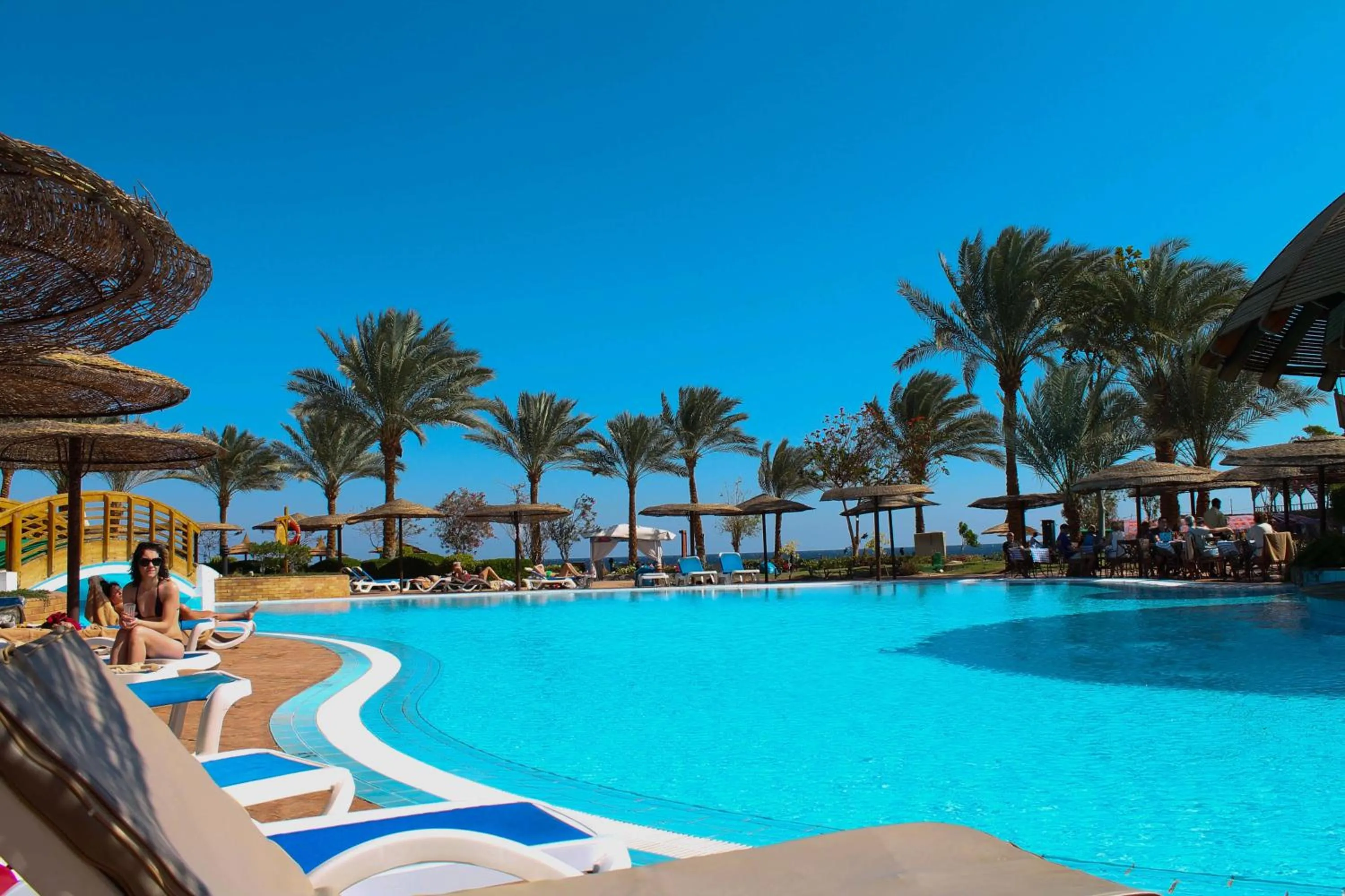 Pool view in Pickalbatros Royal Grand Sharm - Adults Friendly 16 Years Plus