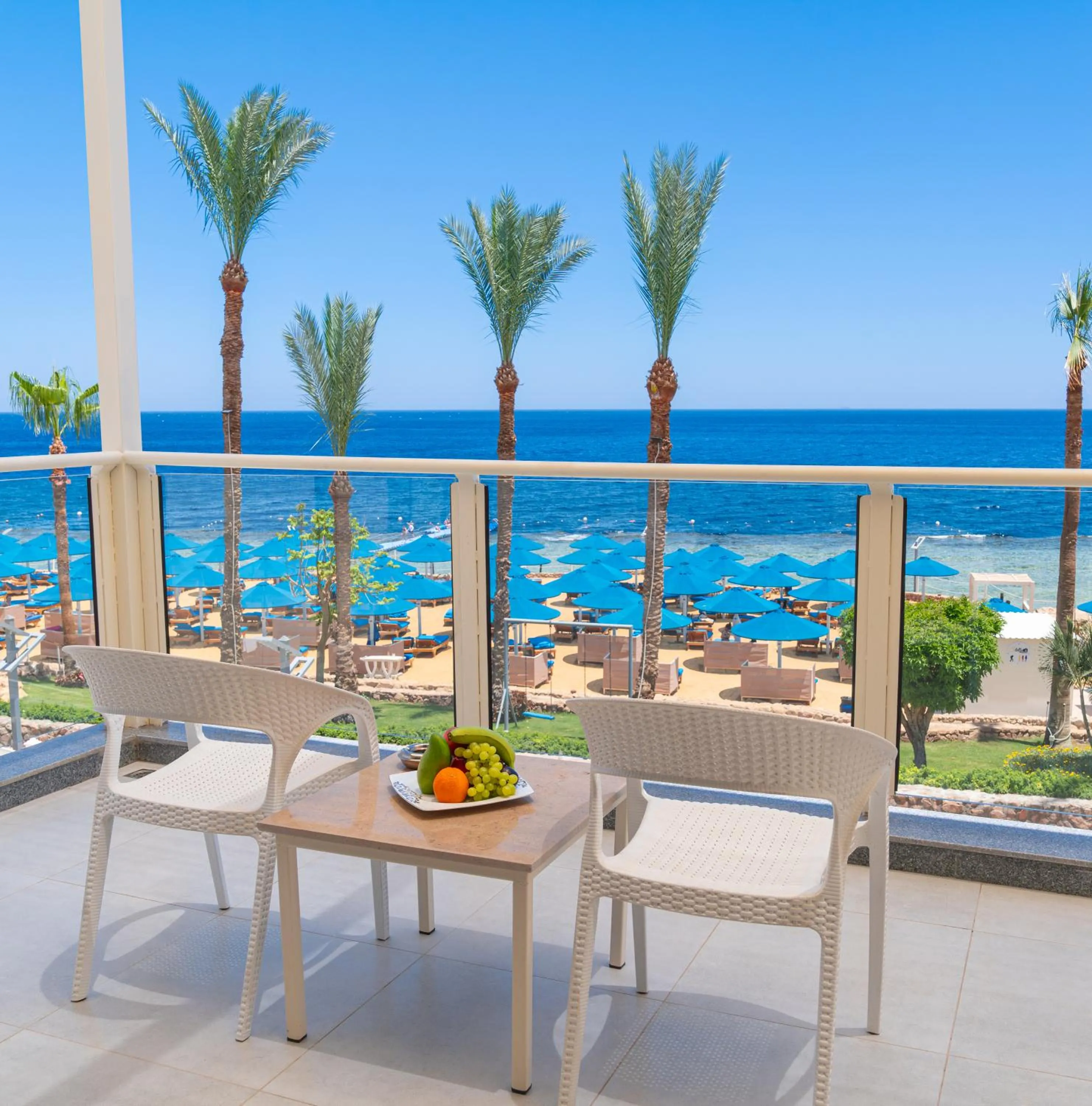 Balcony/Terrace in Pickalbatros Royal Grand Sharm - Adults Friendly 16 Years Plus