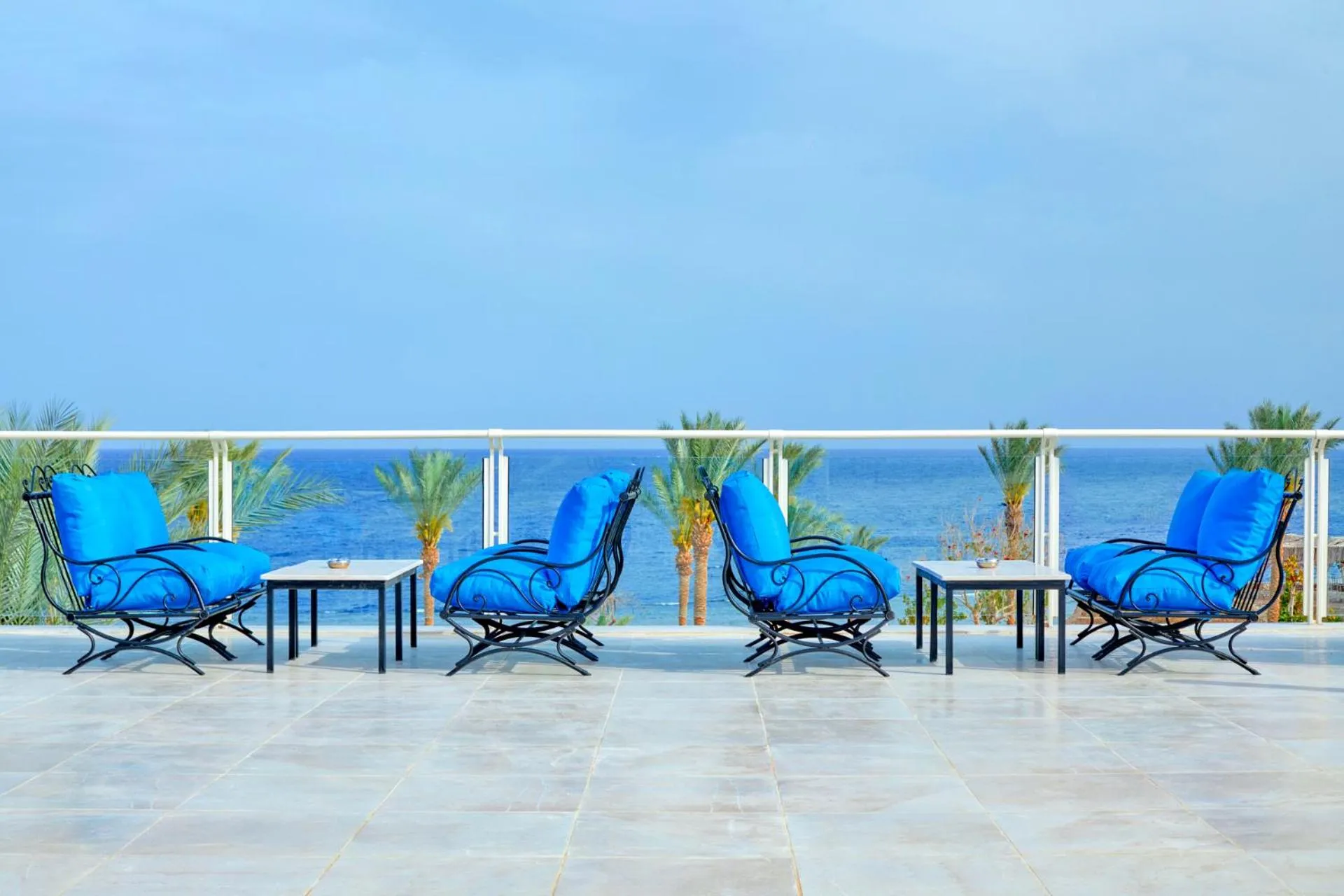 Balcony/Terrace in Pickalbatros Royal Grand Sharm - Adults Friendly 16 Years Plus